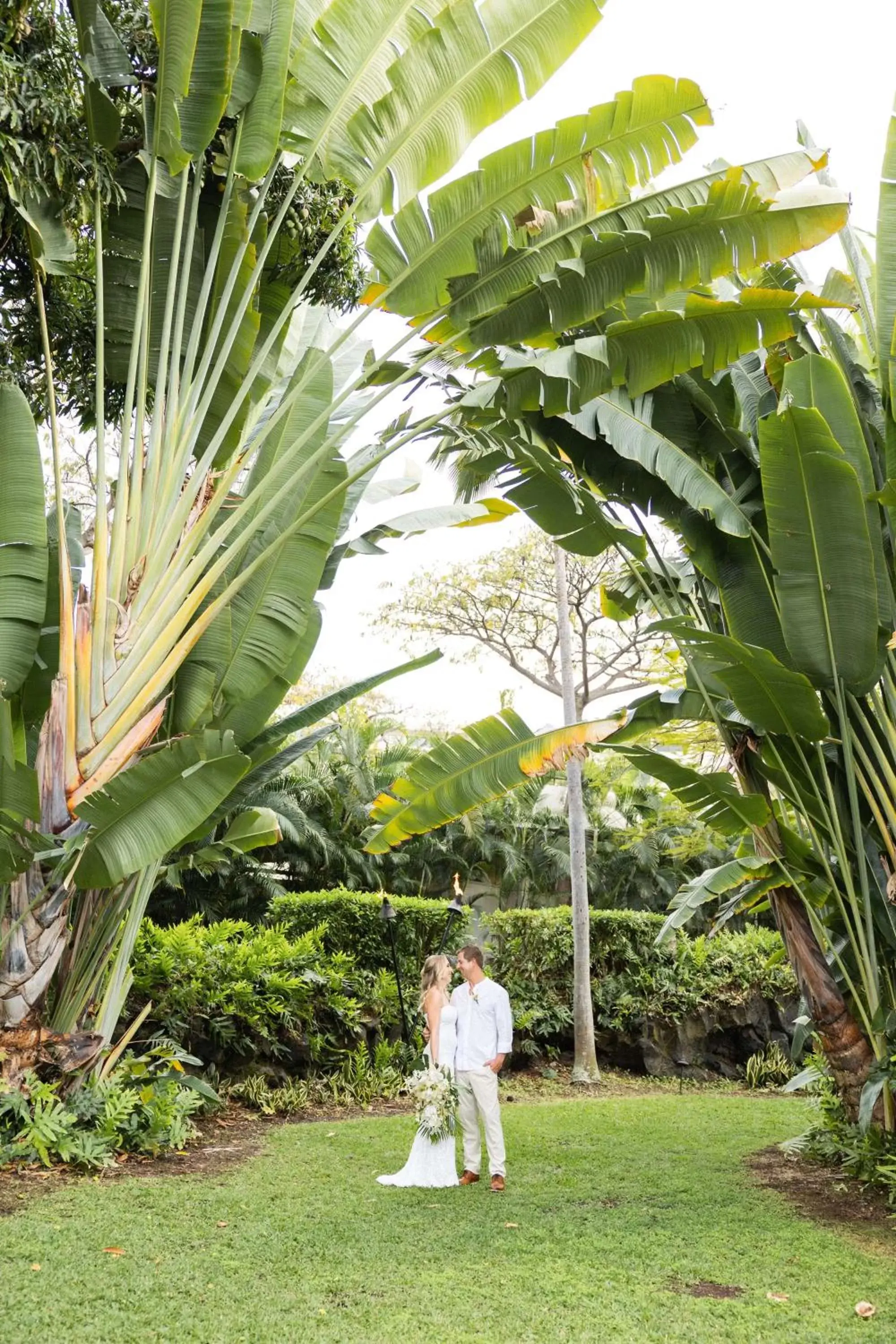 wedding, Garden in Outrigger Kona Resort and Spa