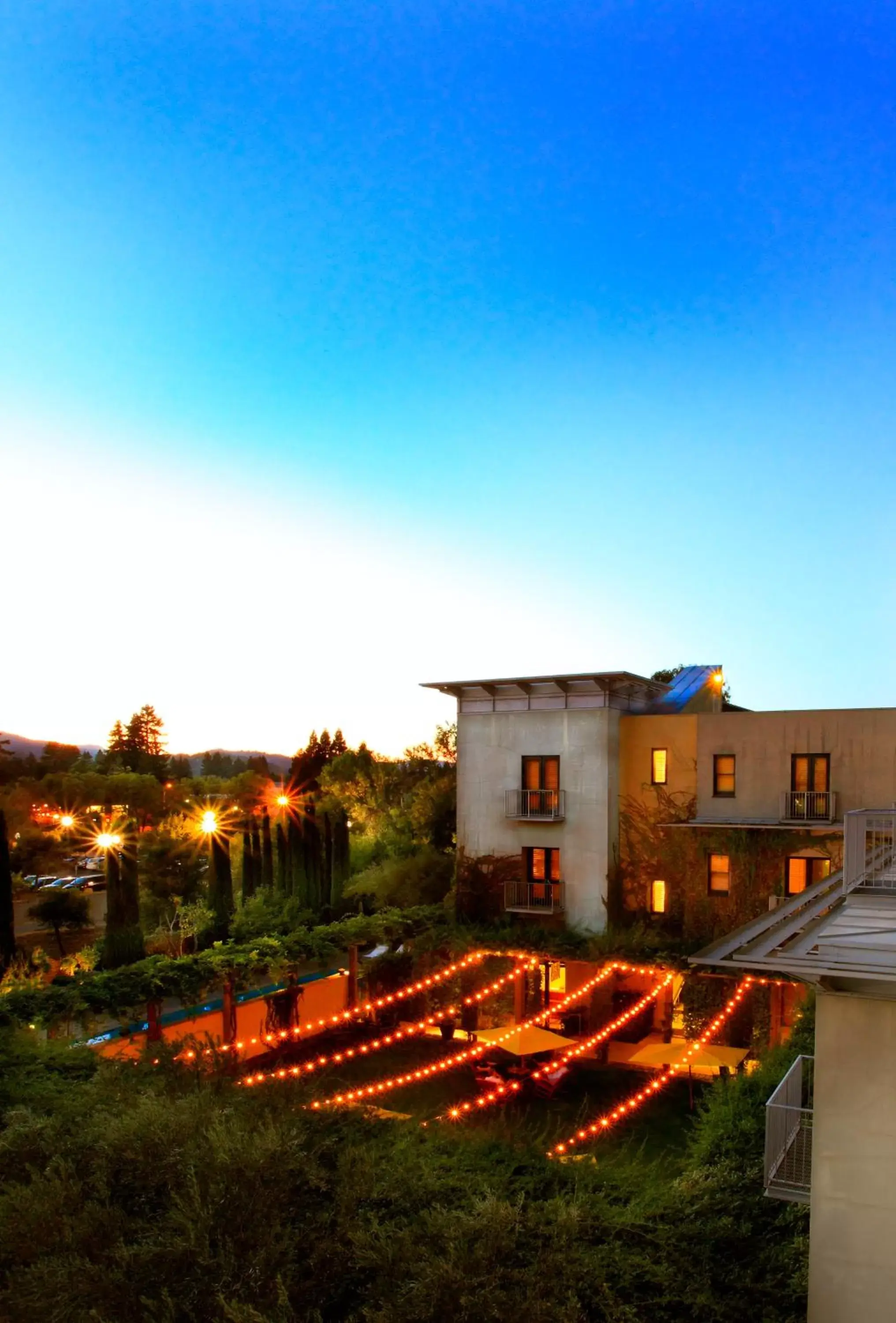 Bird's eye view, Property Building in Hotel Healdsburg