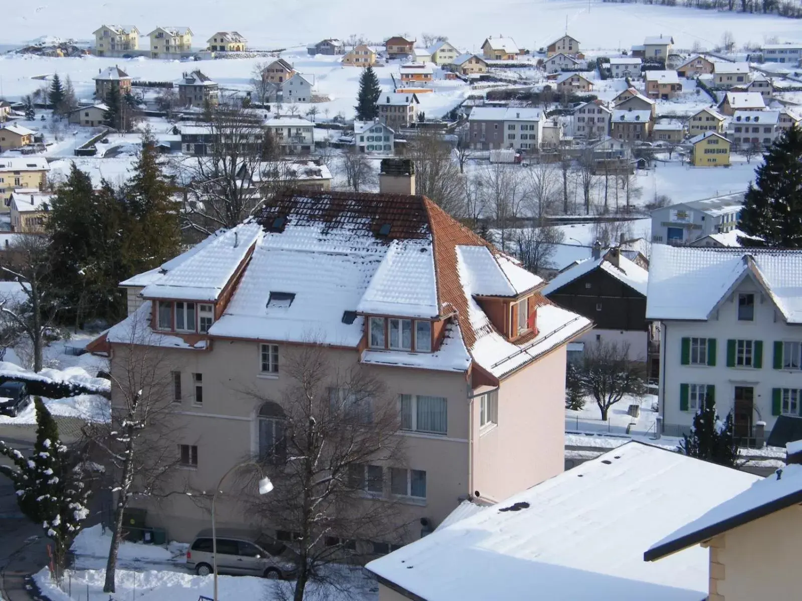 Winter in Auberge Pour Tous