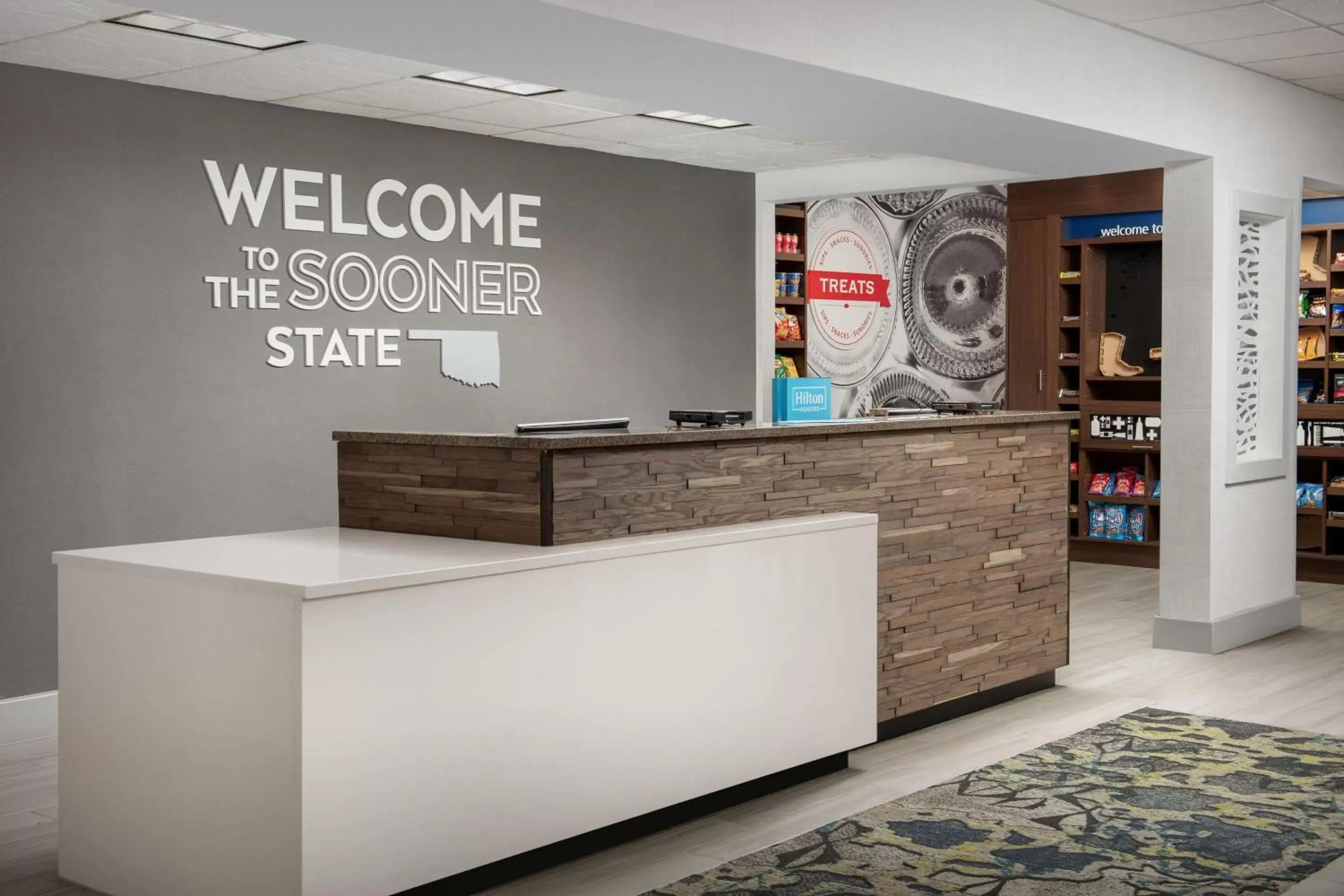 Lobby or reception in Hampton Inn Duncan Lobby or reception in Hampton Inn Duncan