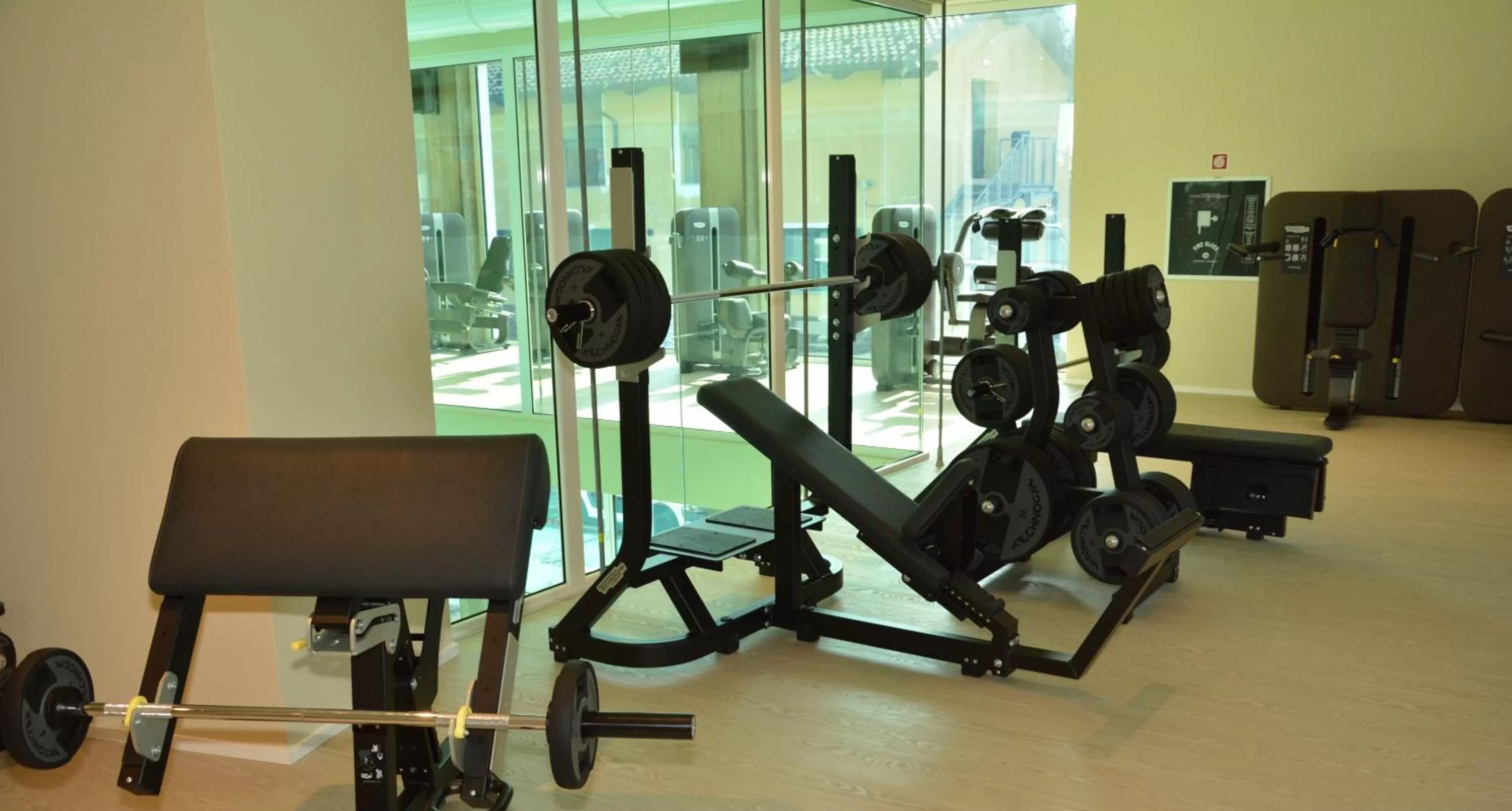 Fitness centre/facilities in Hotel Villa Glicini