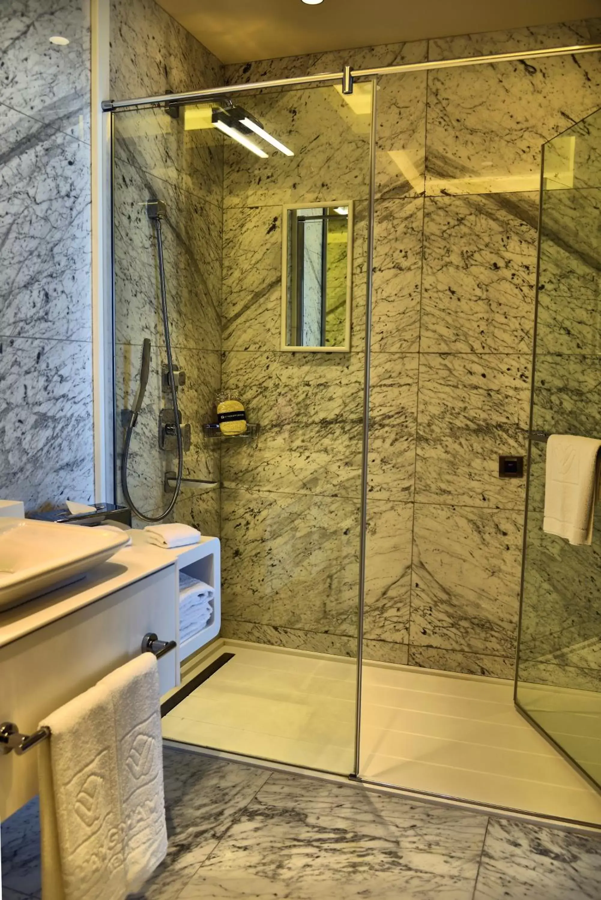 Shower, Bathroom in Wyndham Grand Istanbul Levent