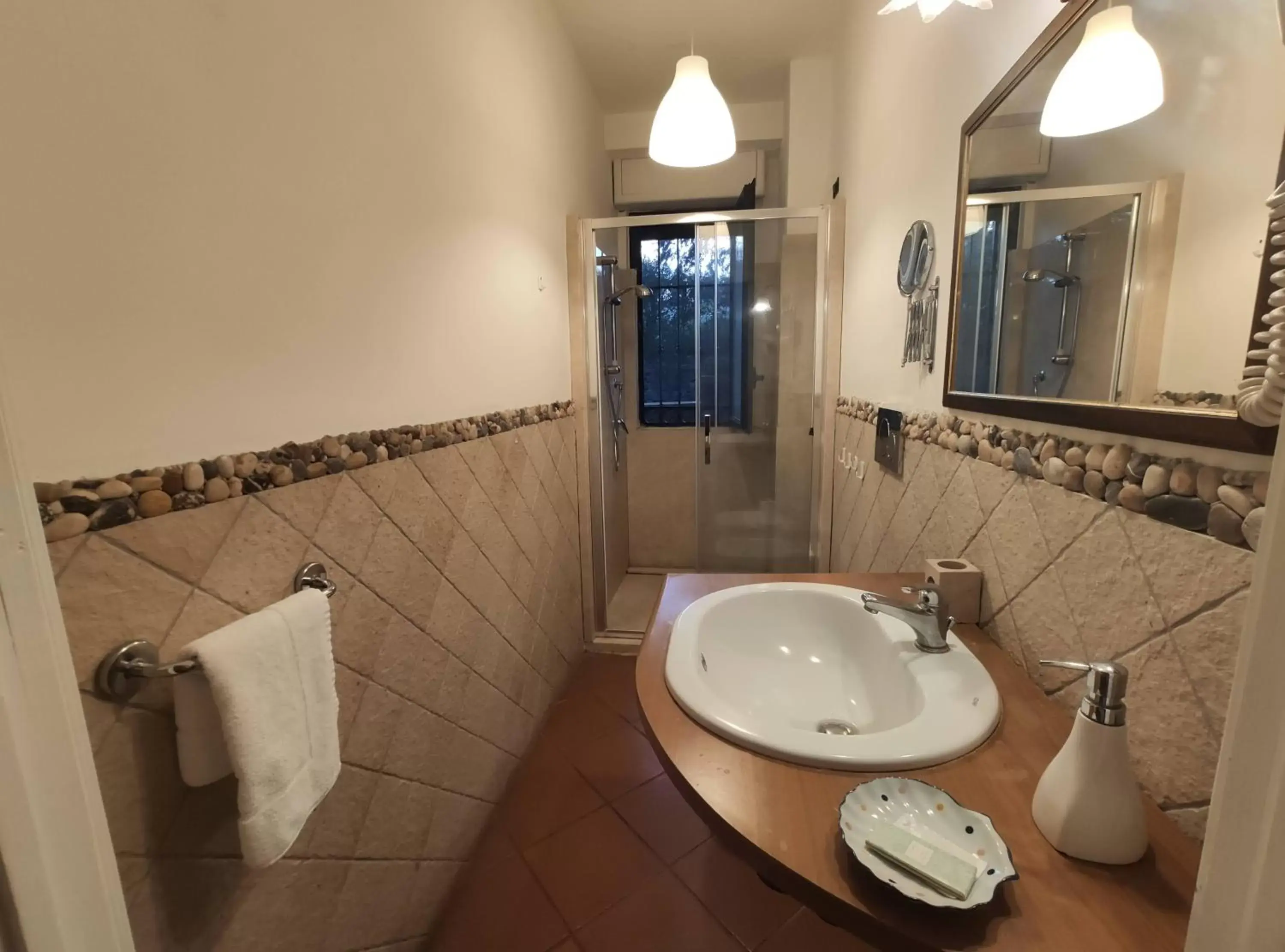 Bathroom in Villa delle Palme