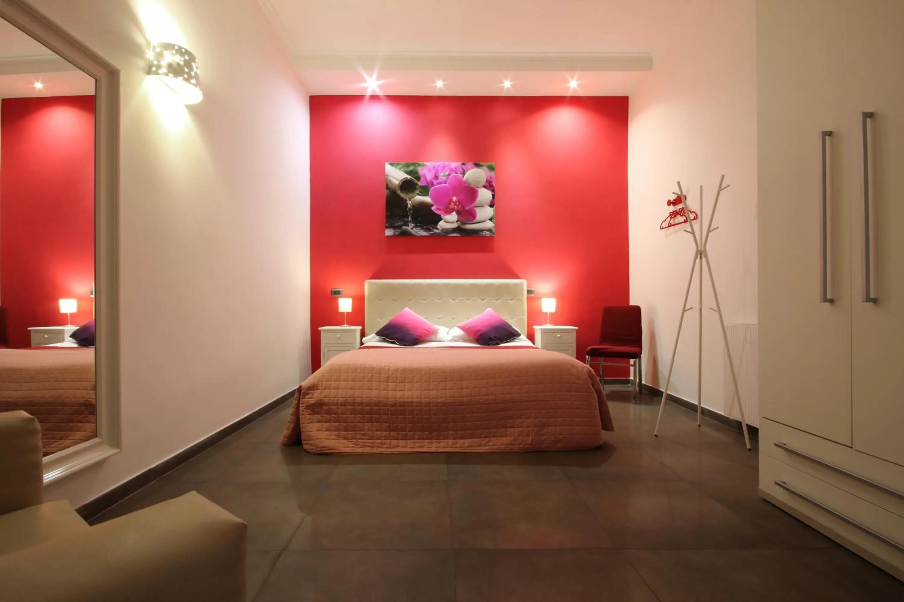 Bedroom, Bed in Vatication B&B