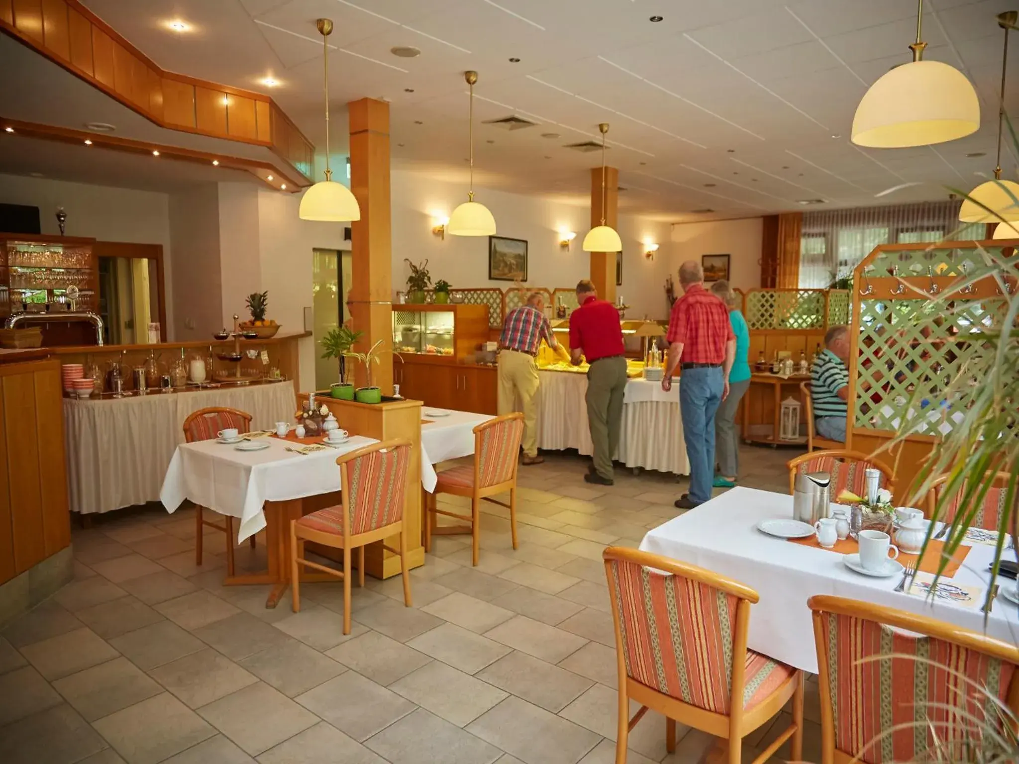 Breakfast, Restaurant/Places to Eat in Kurpark Flair Hotel Im Ilsetal