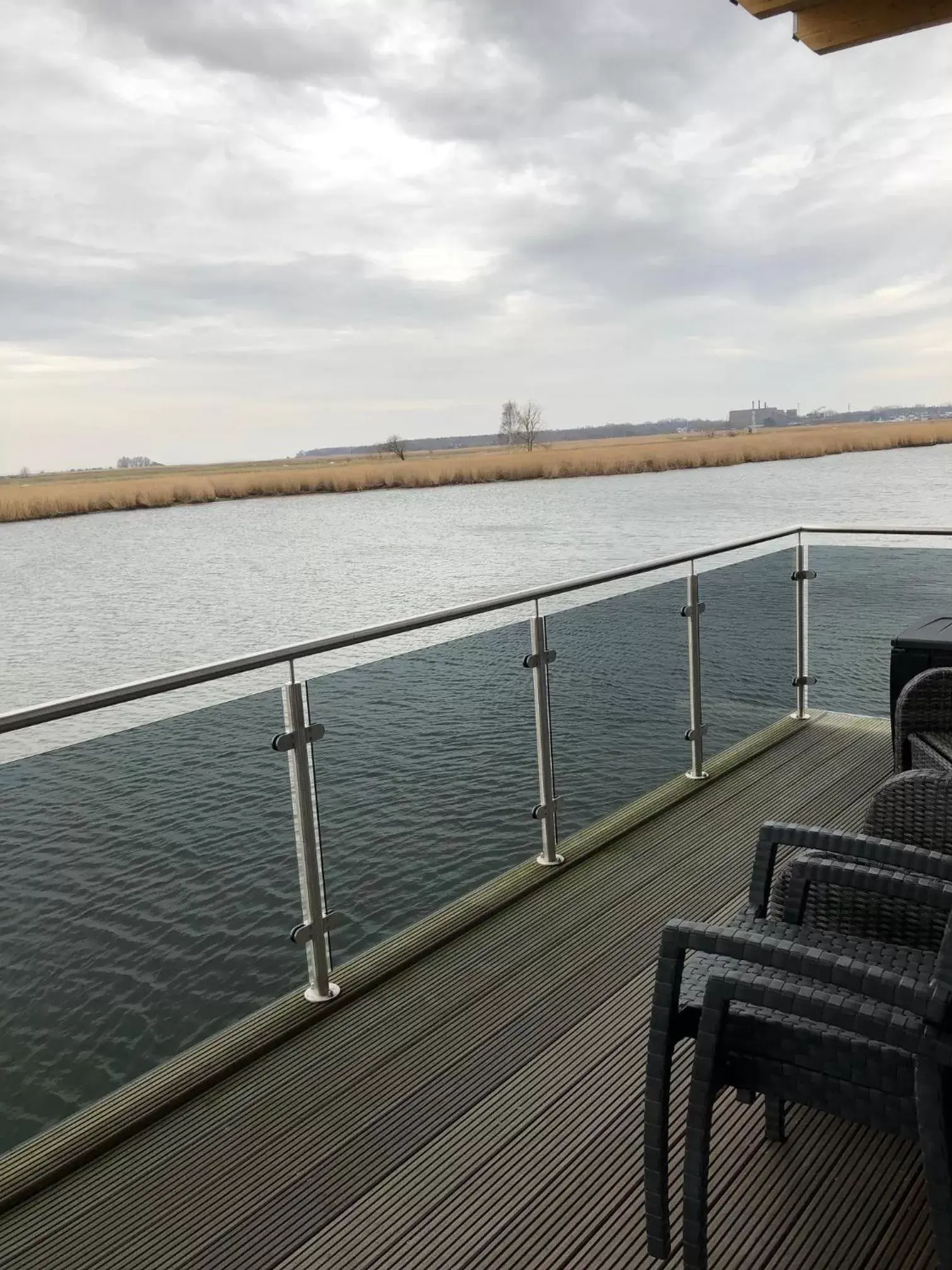 Balcony/Terrace in Schwimmende Häuser im BALTIC SEA RESORT