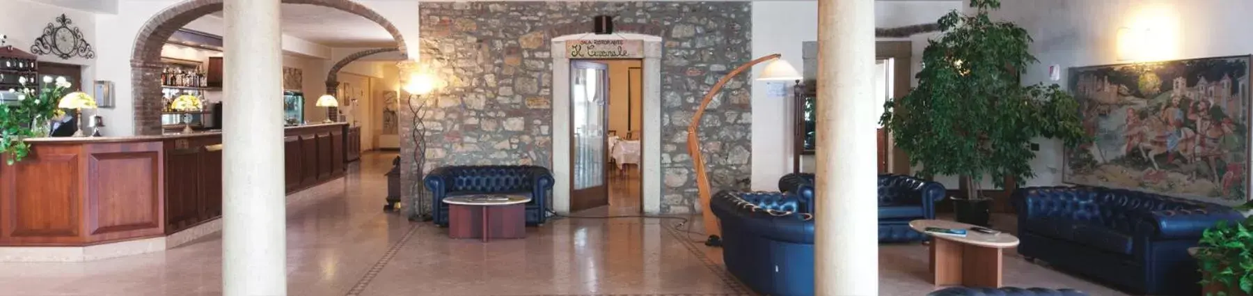 Lobby or reception in Primotel Brescia