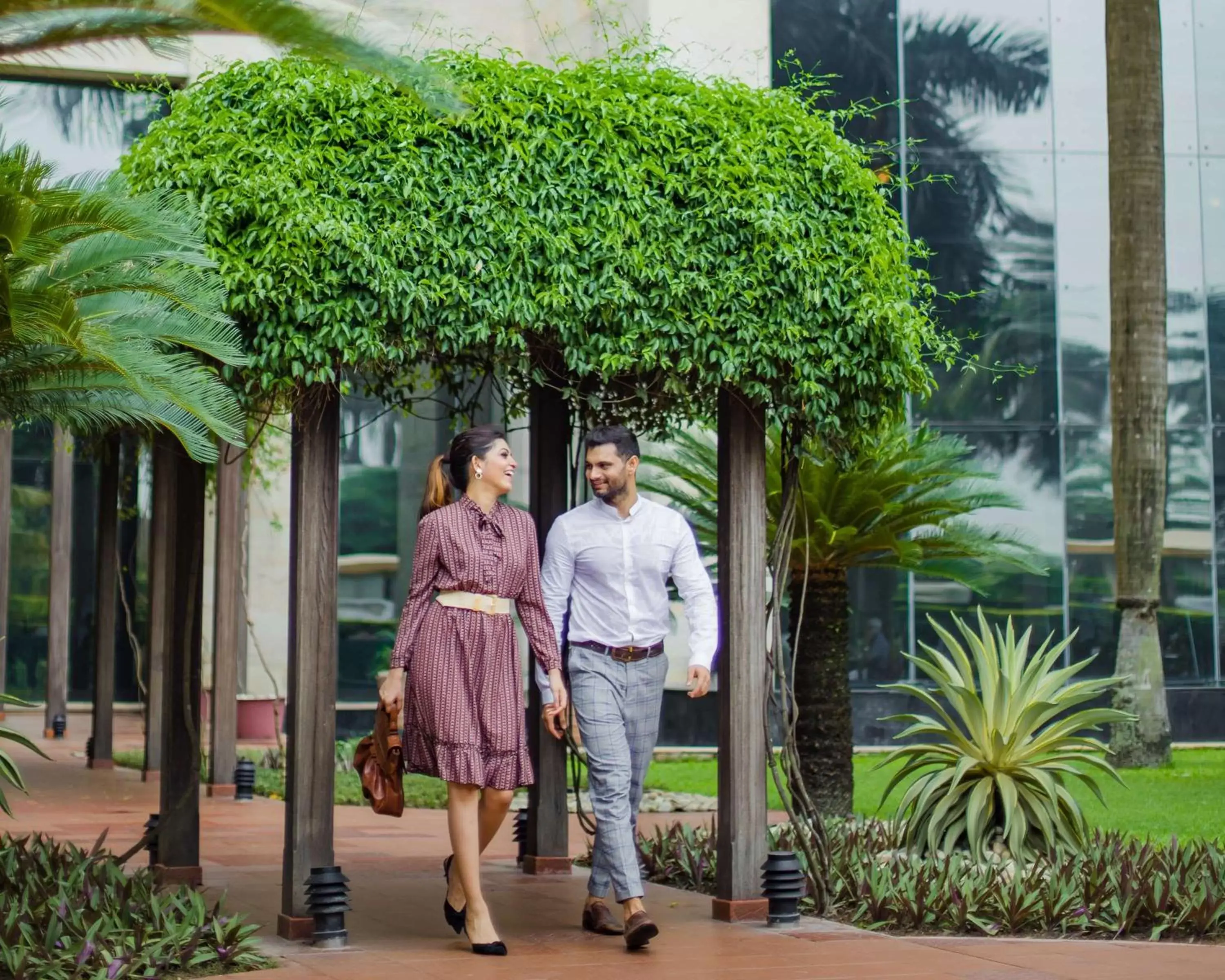 Natural landscape in Hyatt Regency Kolkata