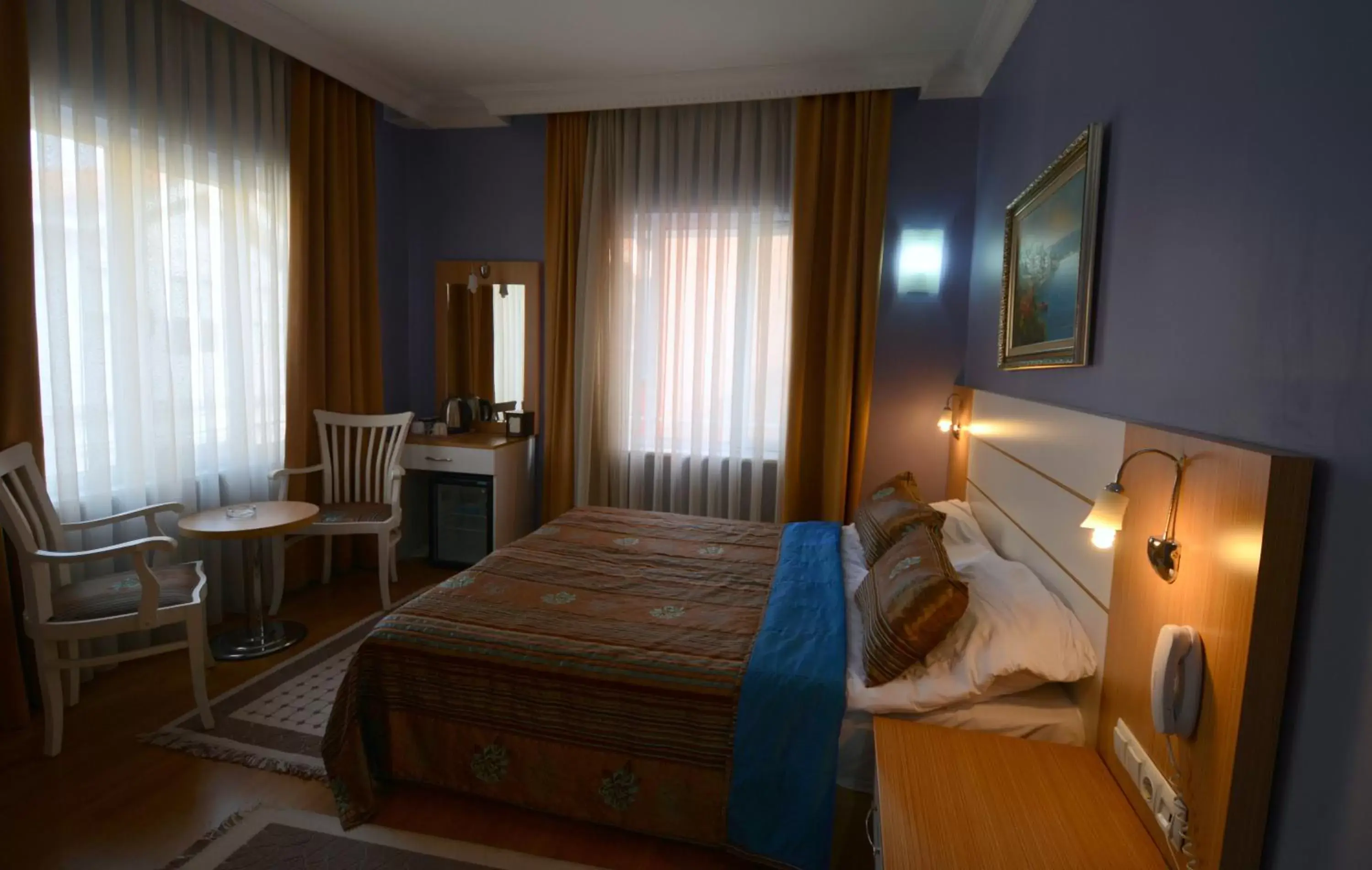 Bed in Khalkedon Hotel Istanbul