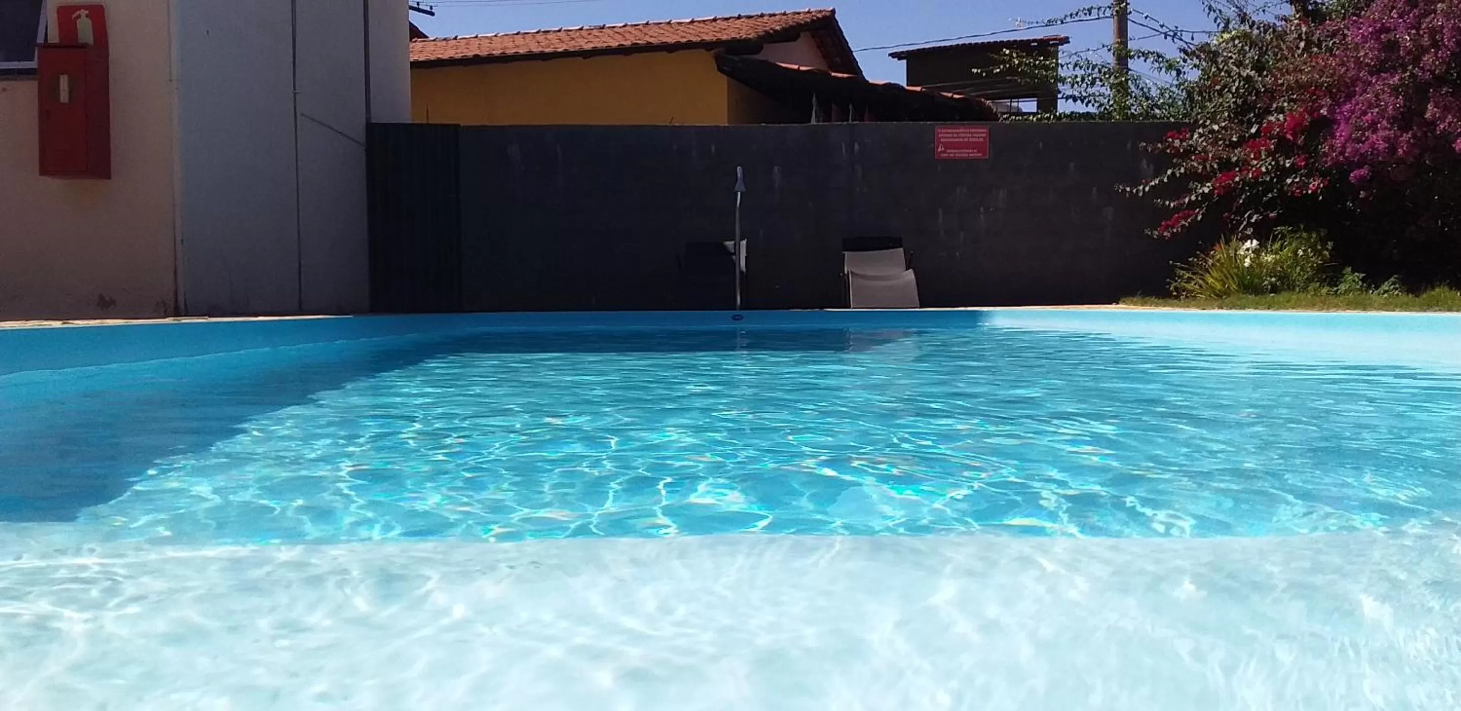 Swimming Pool in Pousada Vila Real Flats
