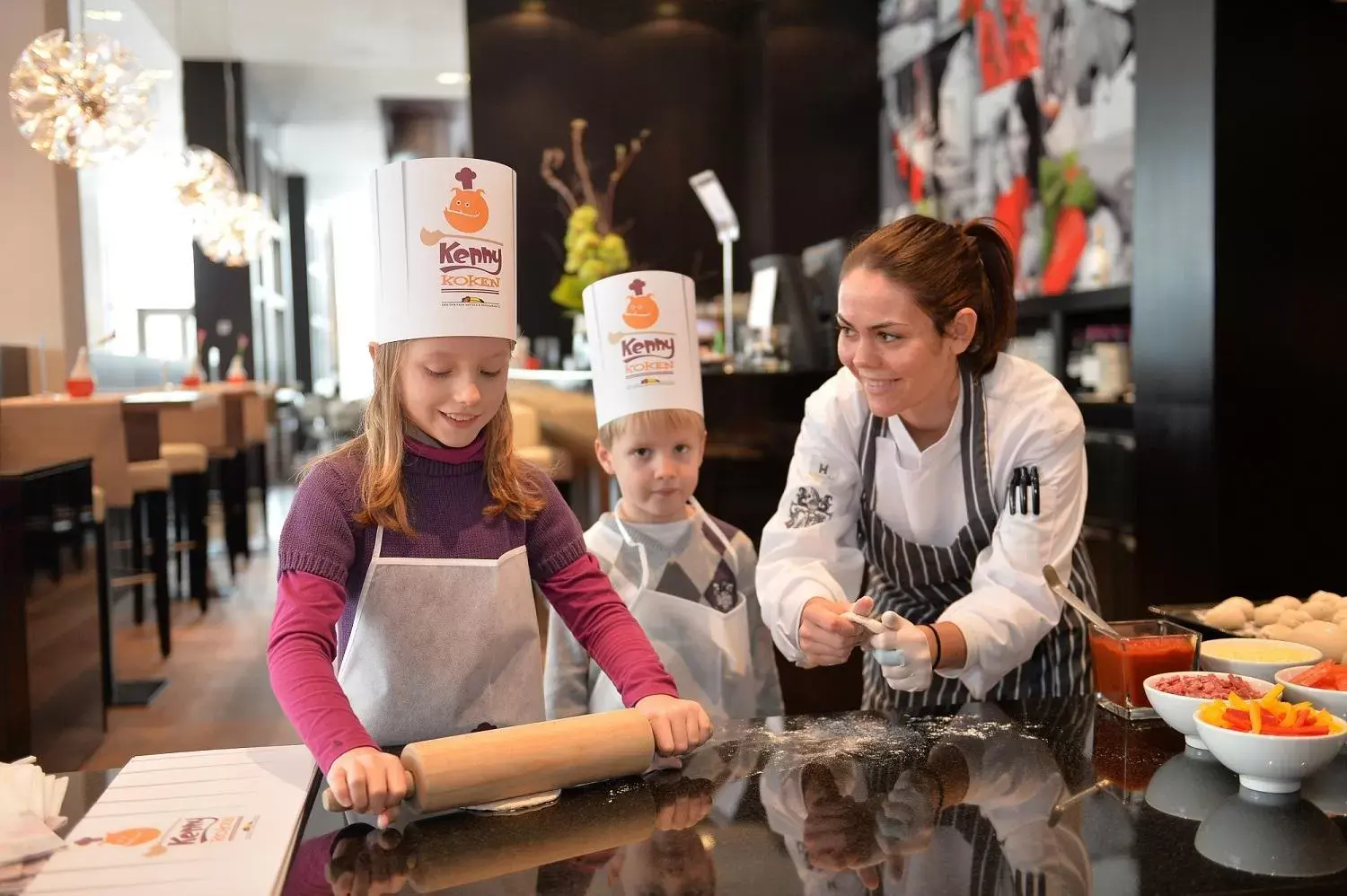 children in Van der Valk Airporthotel Düsseldorf