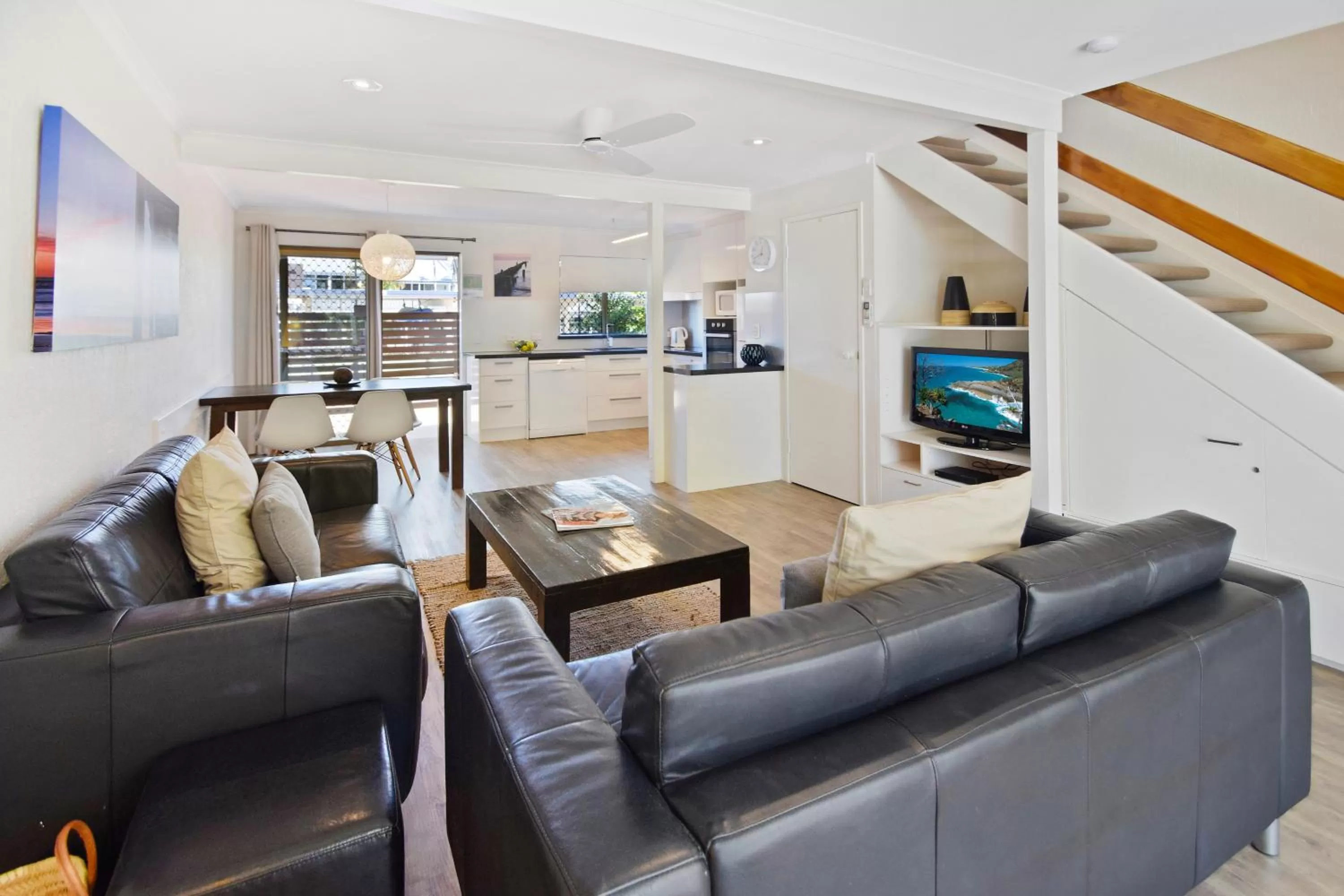 Living room in Noosa Place Resort