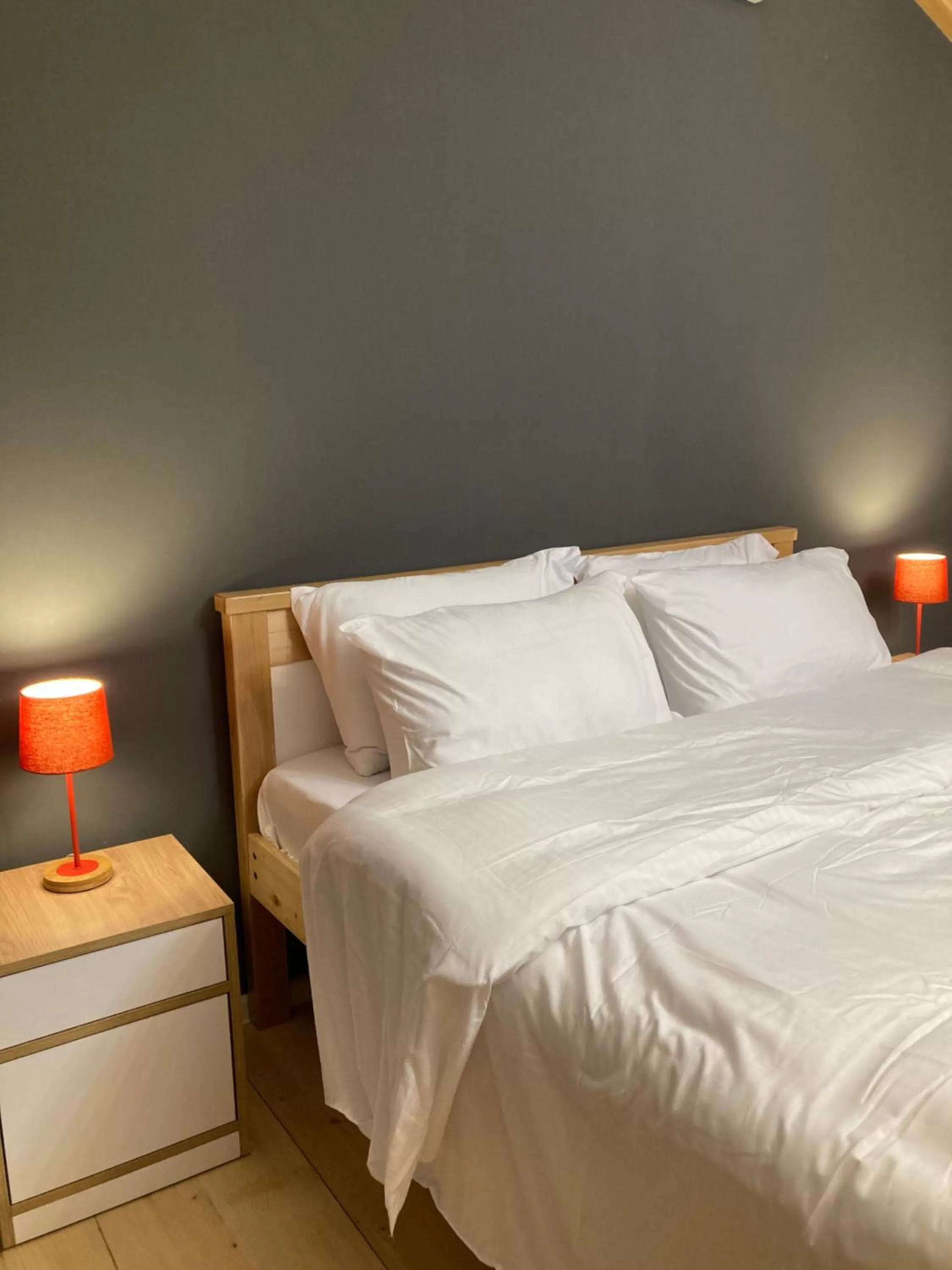 Bed in Borjomi Yellow Hotel