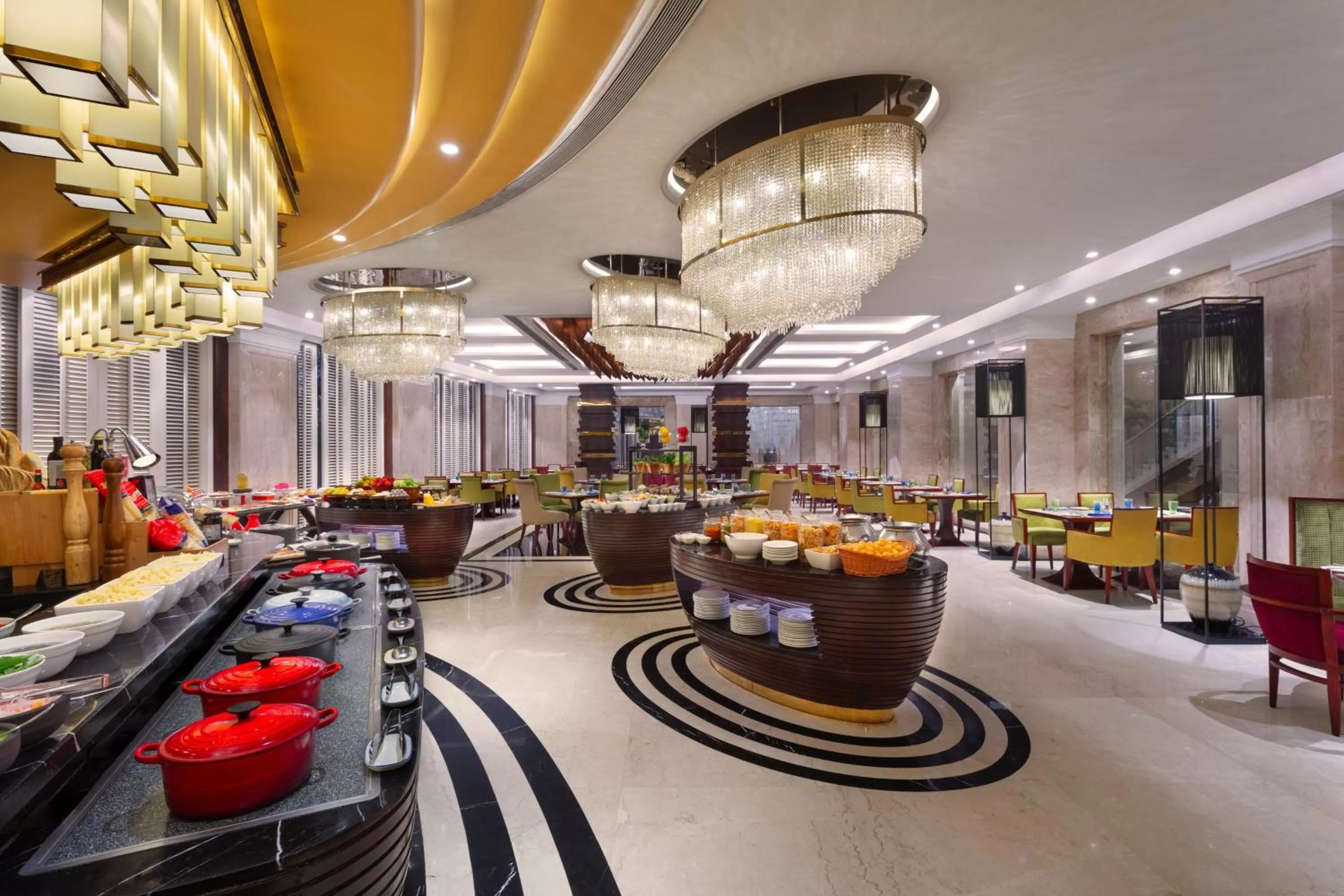 Breakfast in Sheraton Grand Pune Bund Garden Hotel