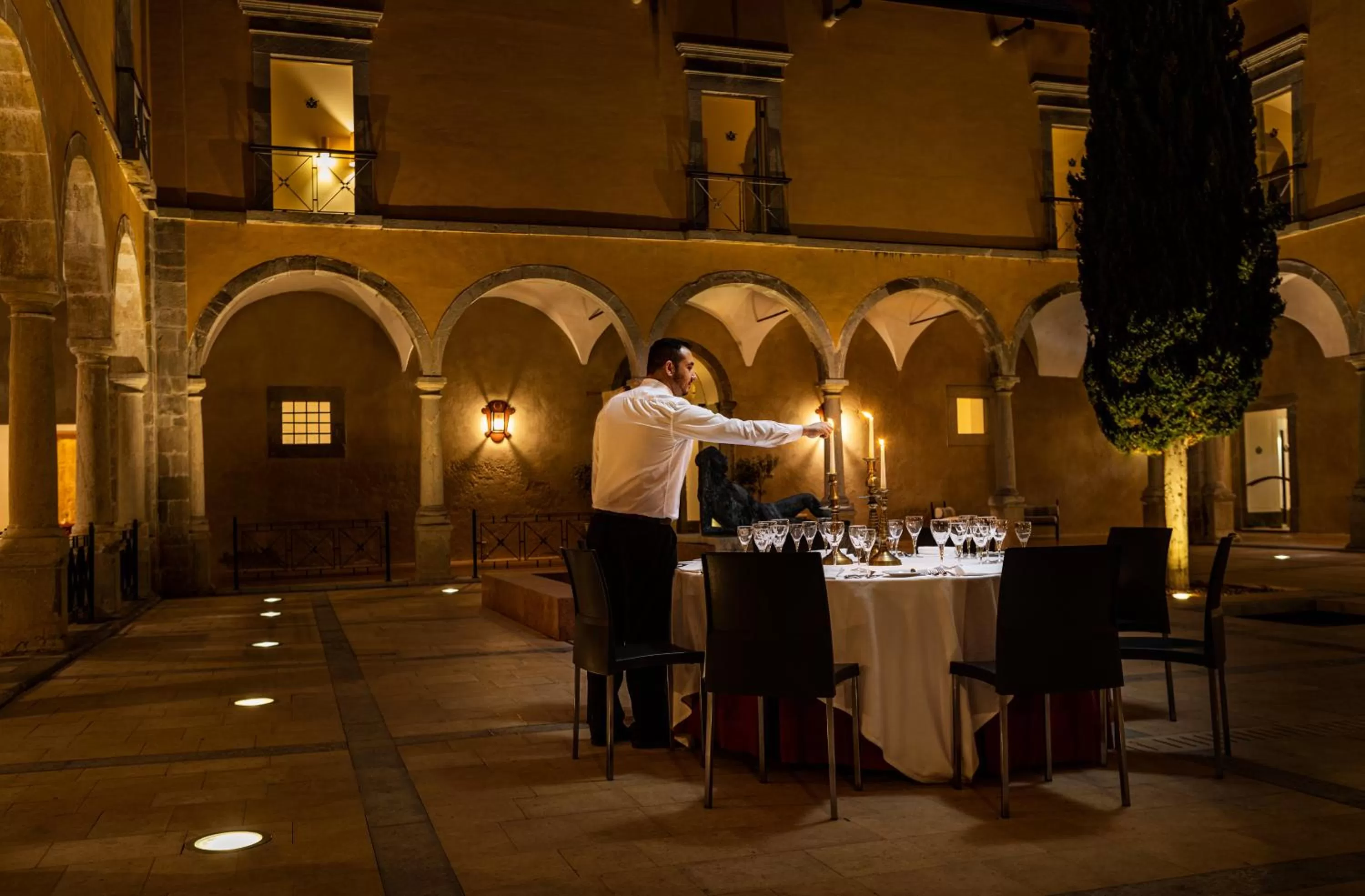 Patio in Pousada Convento de Tavira