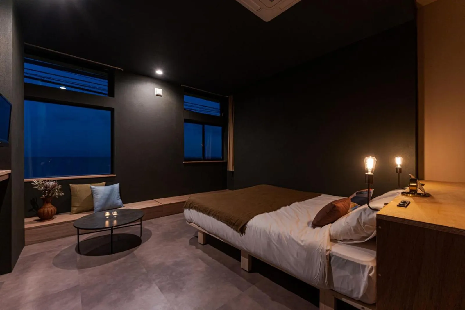 Bedroom in Nagasaki House Burabura