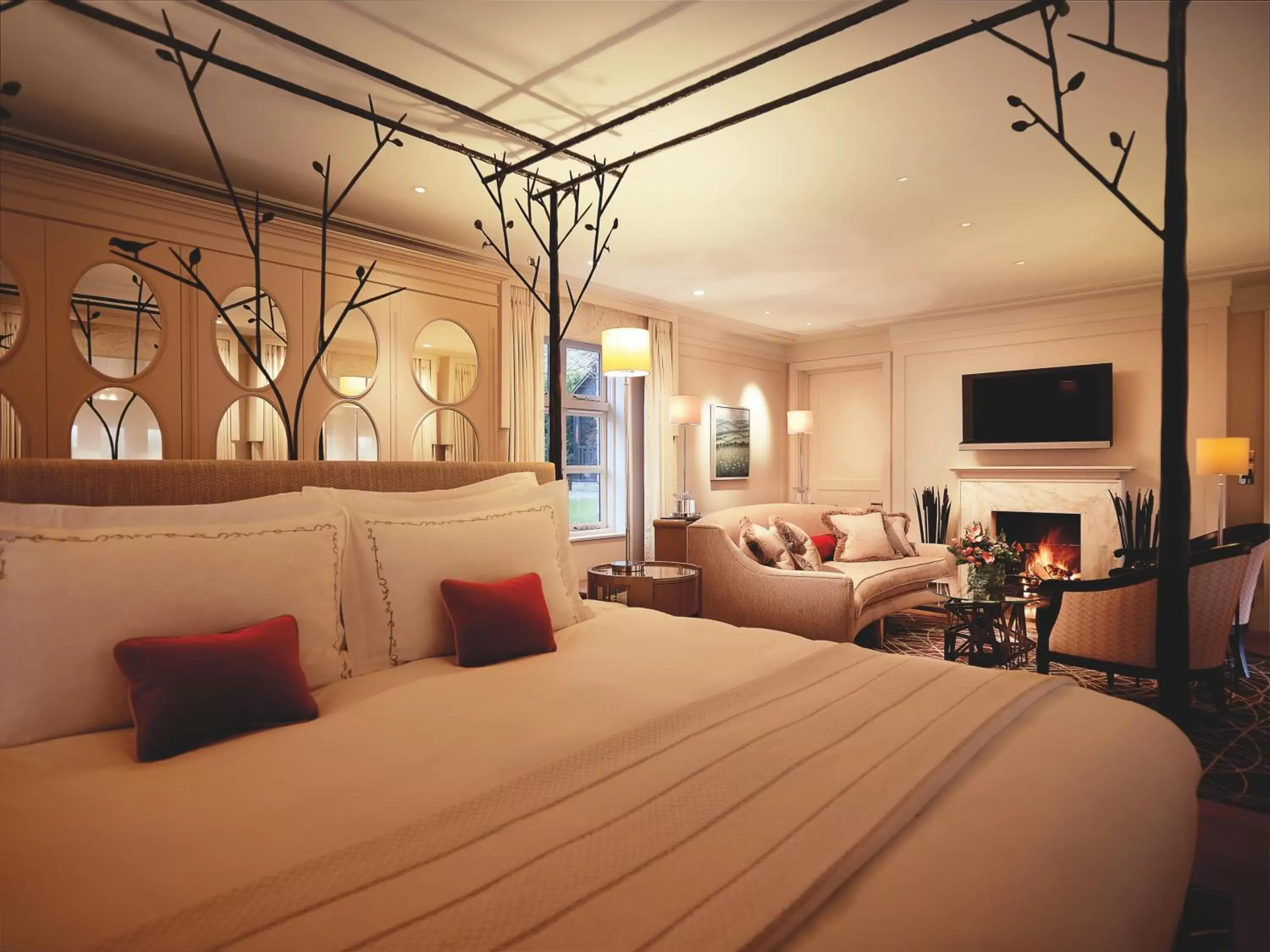 Bed in Coworth Park - Dorchester Collection