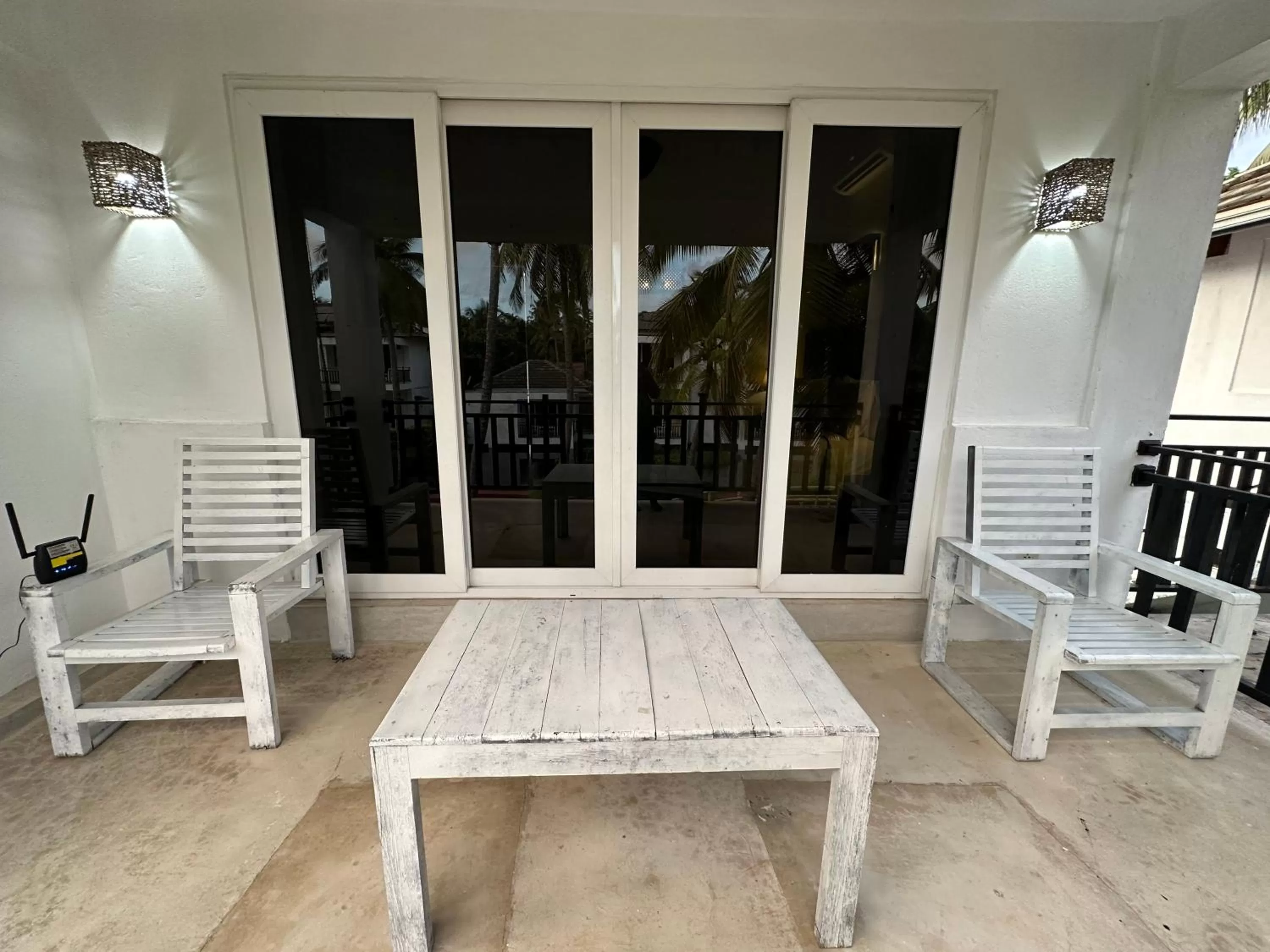 Patio in Amaluna Resorts