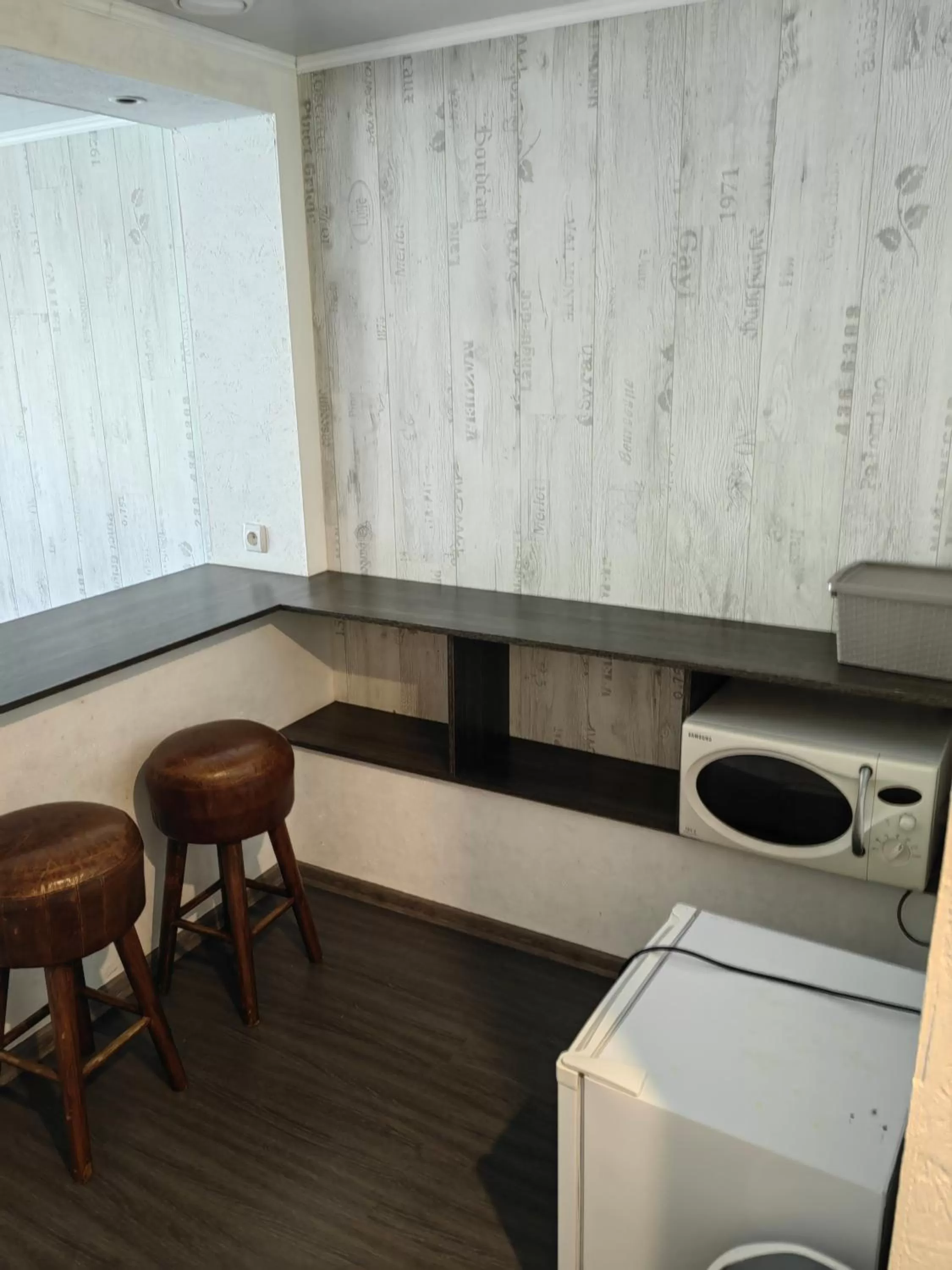 Kitchen or kitchenette in Route House 39 Motel