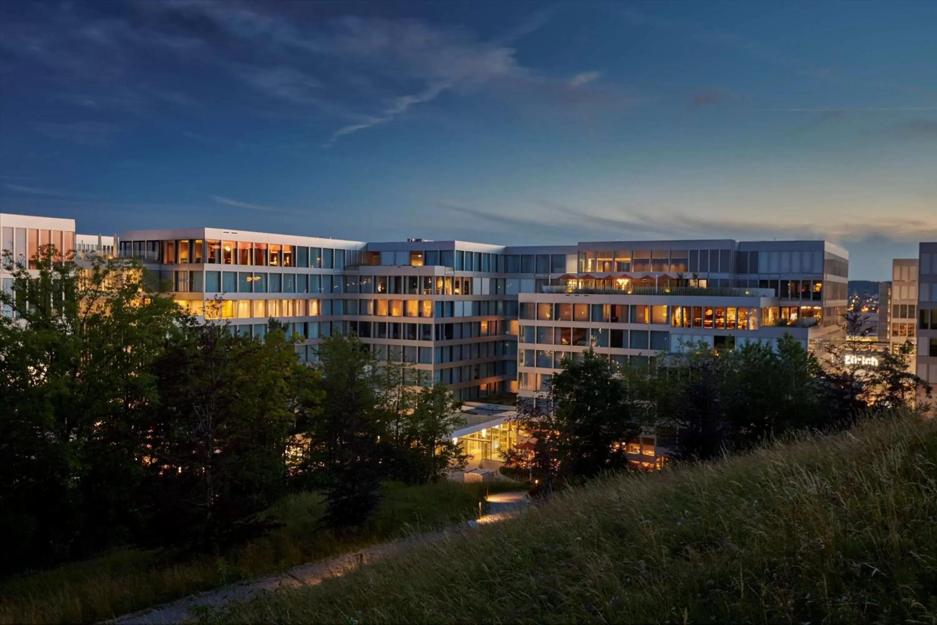 Property building in Hyatt Regency Zurich Airport Circle Property building in Hyatt Regency Zurich Airport Circle