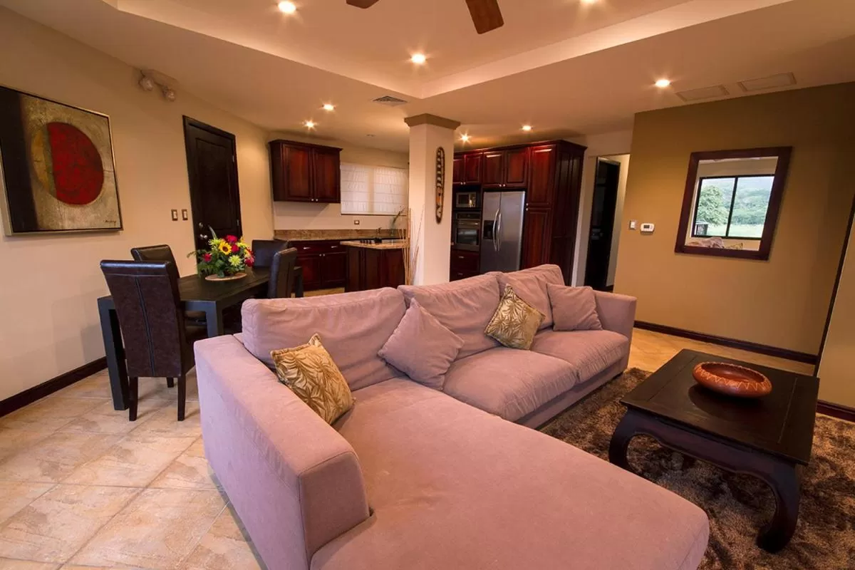 Living room, Seating Area in Monaco Condominiums