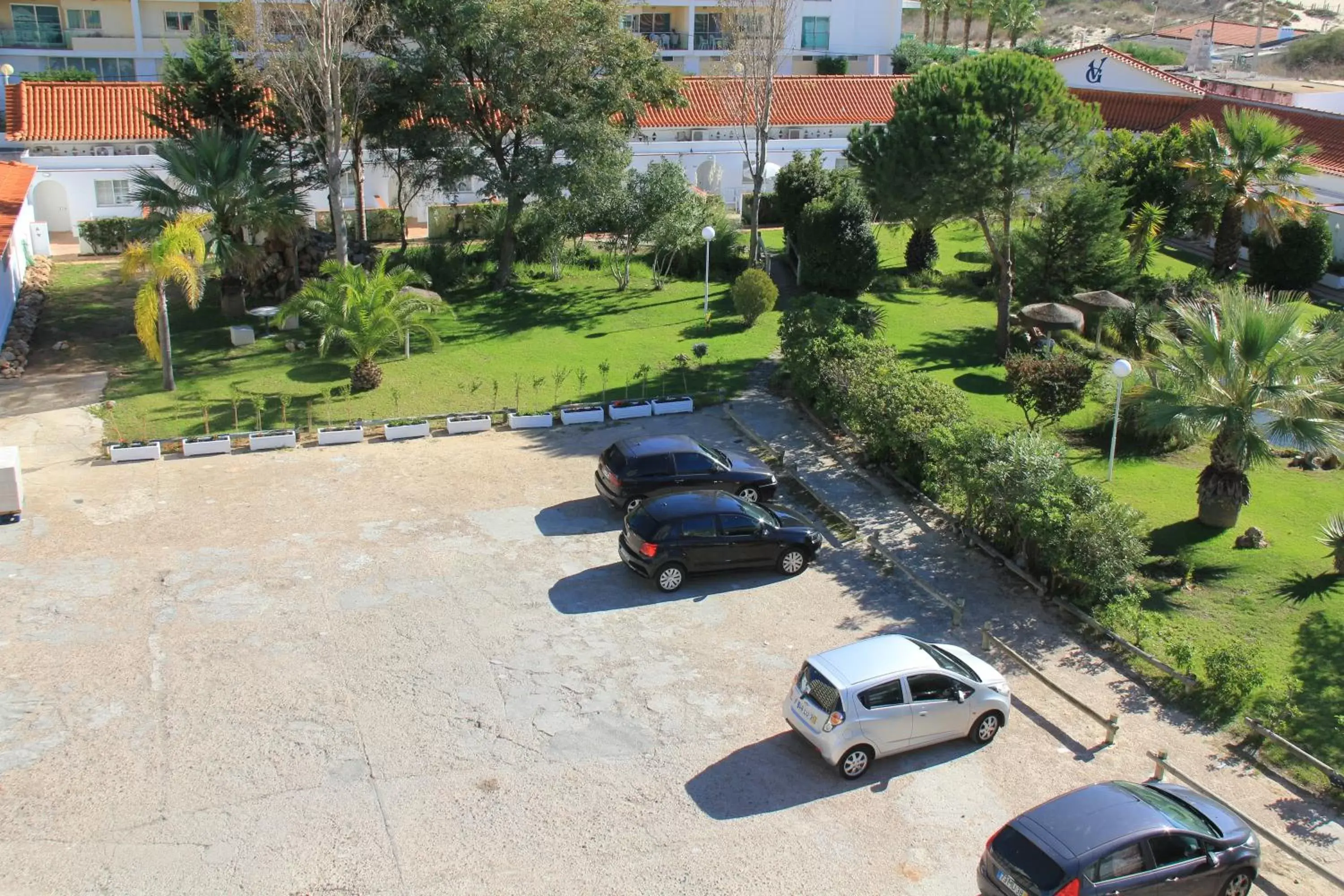 Patio in Hotel Vasco Da Gama