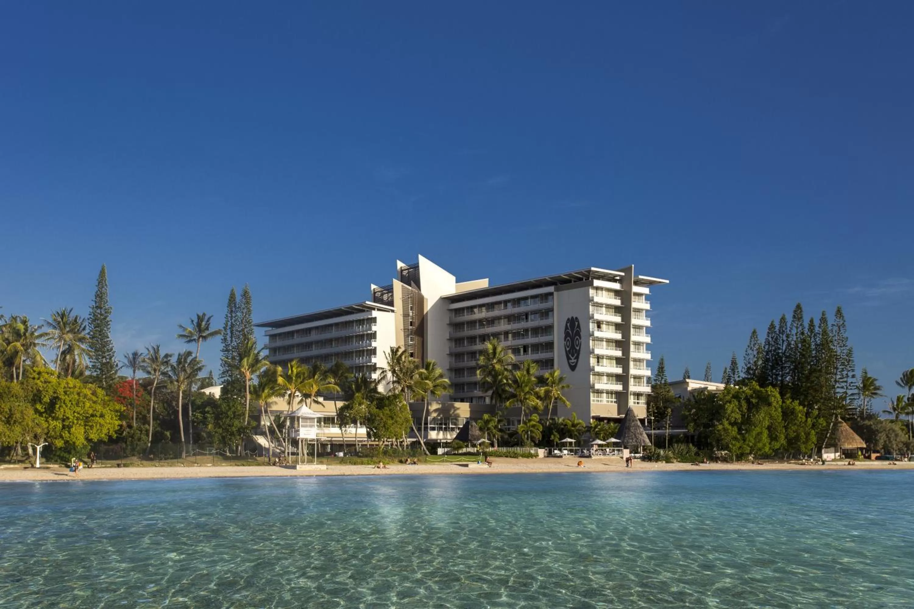 Property building in Chateau Royal Beach Resort & Spa, Noumea