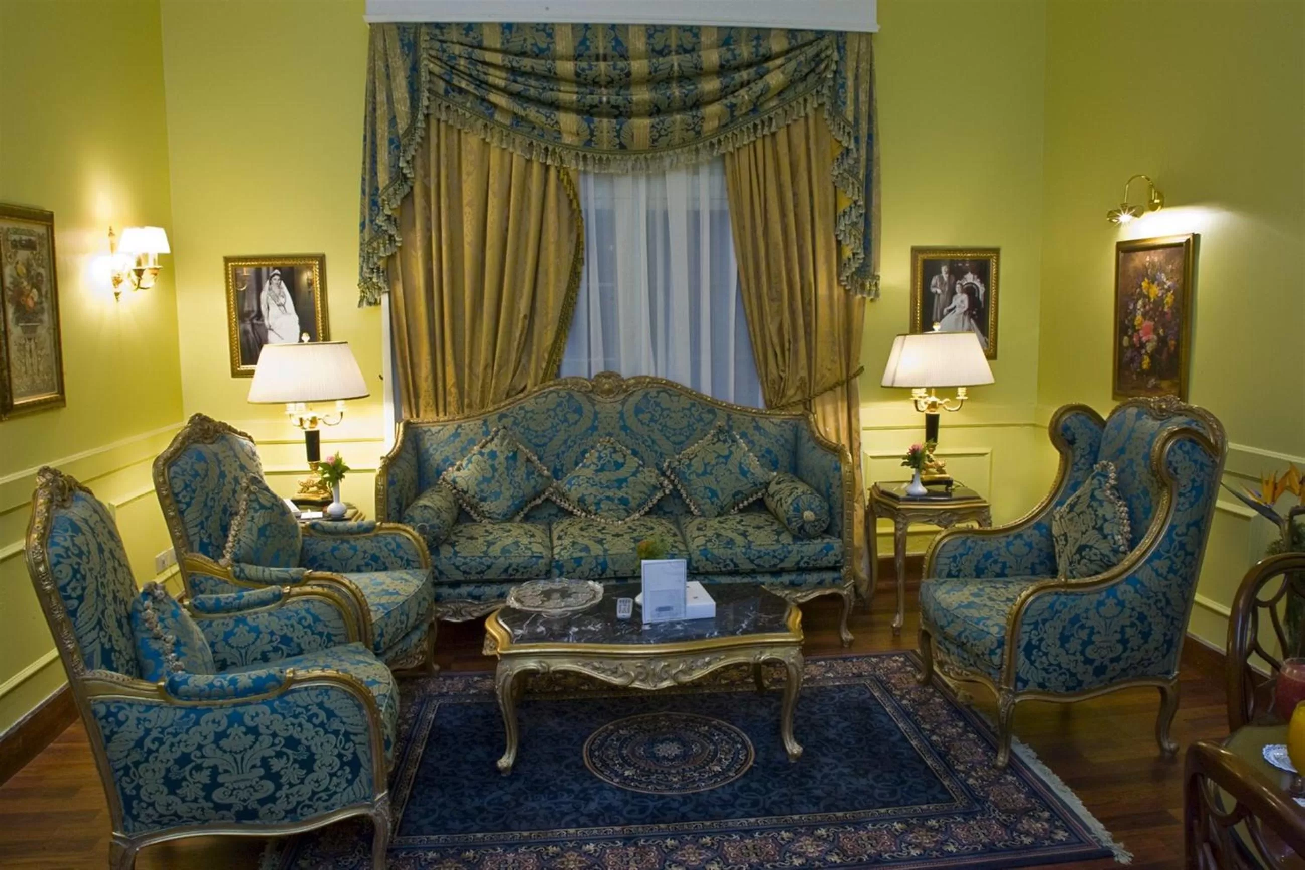 Living room in Helnan Auberge Fayoum