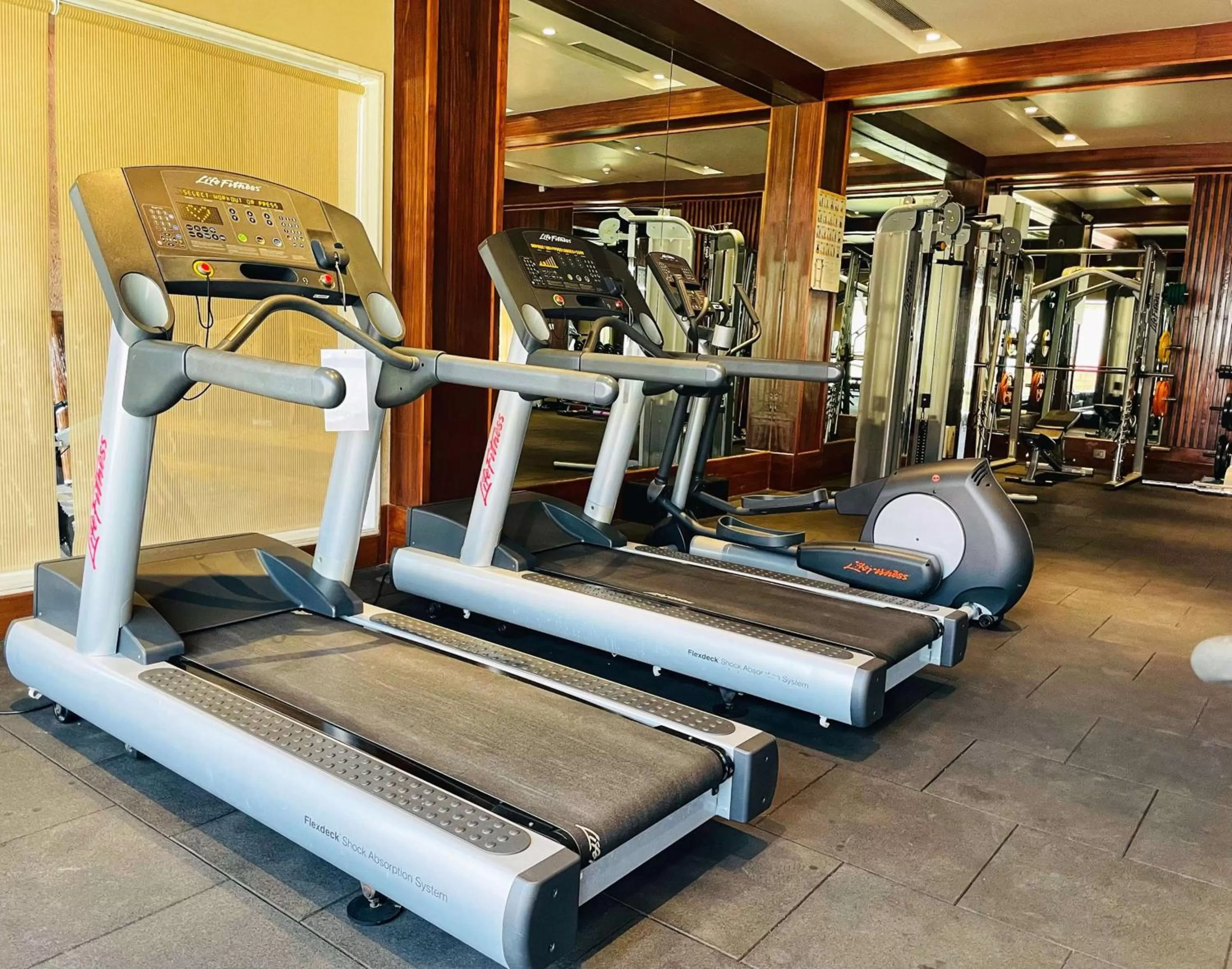 Fitness centre/facilities in Radisson Blu Plaza Resort & Convention Centre Karjat