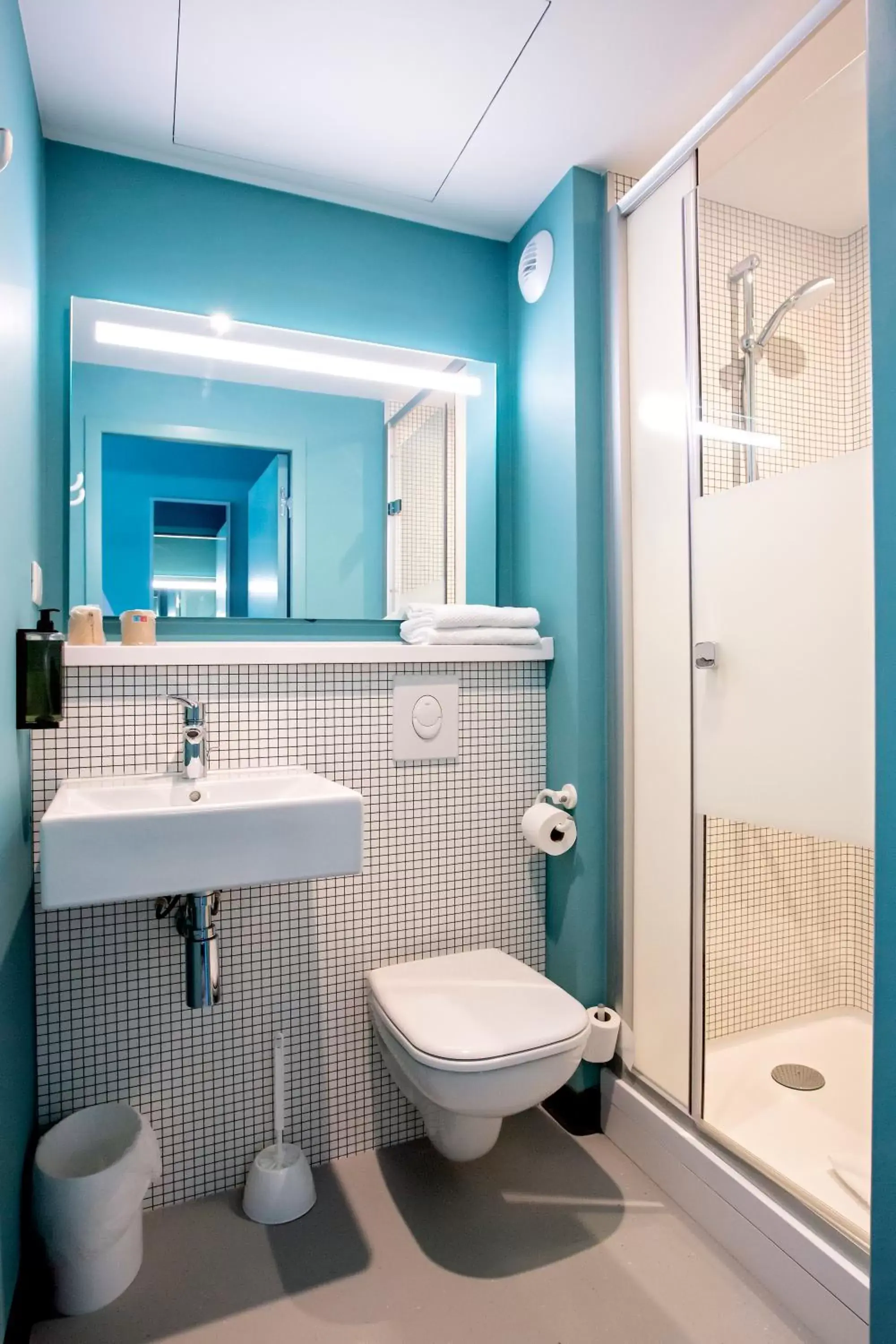 Bathroom in Hotel Ibis Budget Montpellier Centre Millenaire -