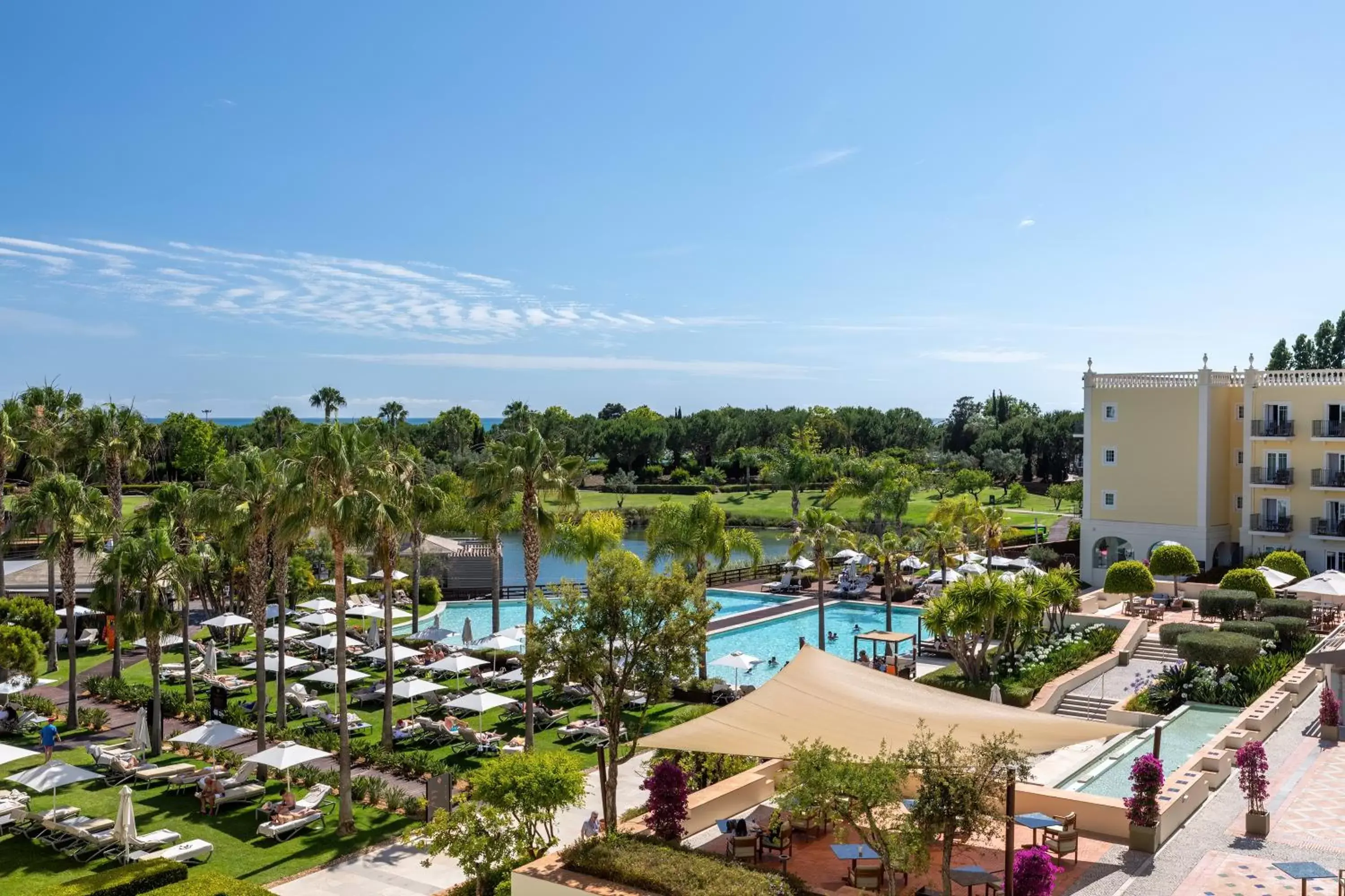 View (from property/room), Pool View in Domes Lake Algarve, Autograph Collection