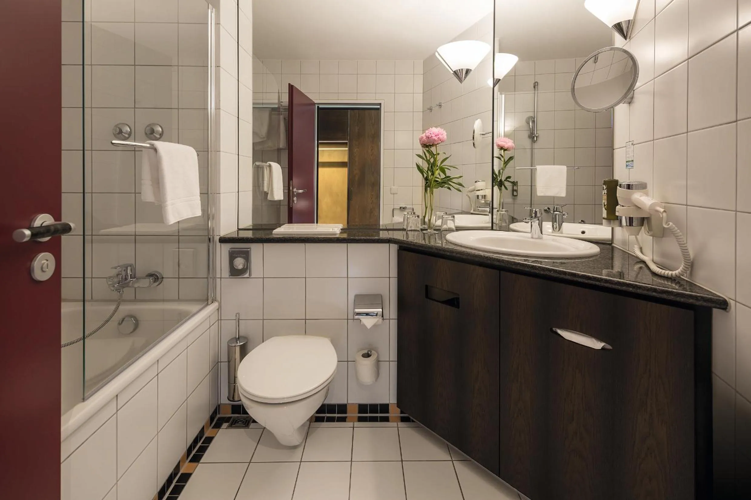 Bathroom in Parkhotel Schmid