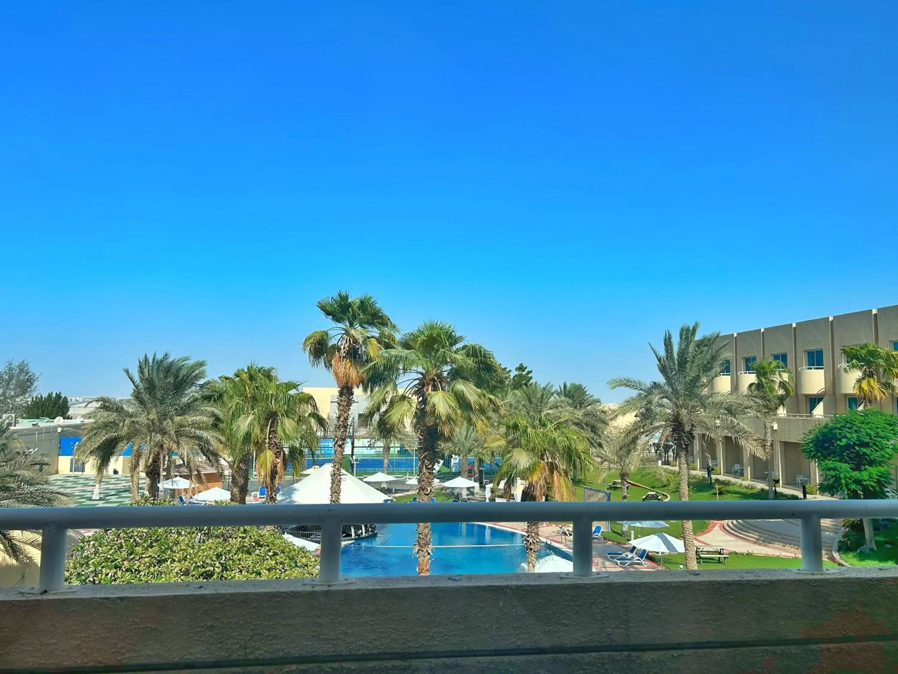 Pool View in Millennium Central Al Mafraq