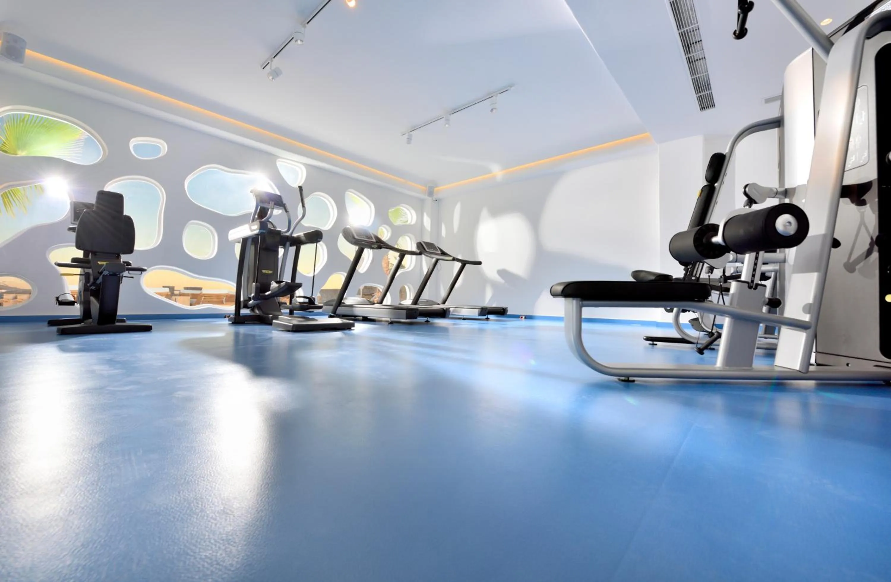 Fitness centre/facilities in Anax Resort and Spa