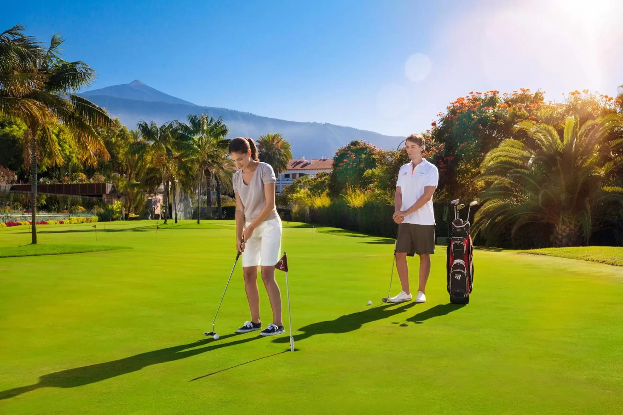 Golfcourse, Golf in Hotel Botanico y Oriental Spa Garden