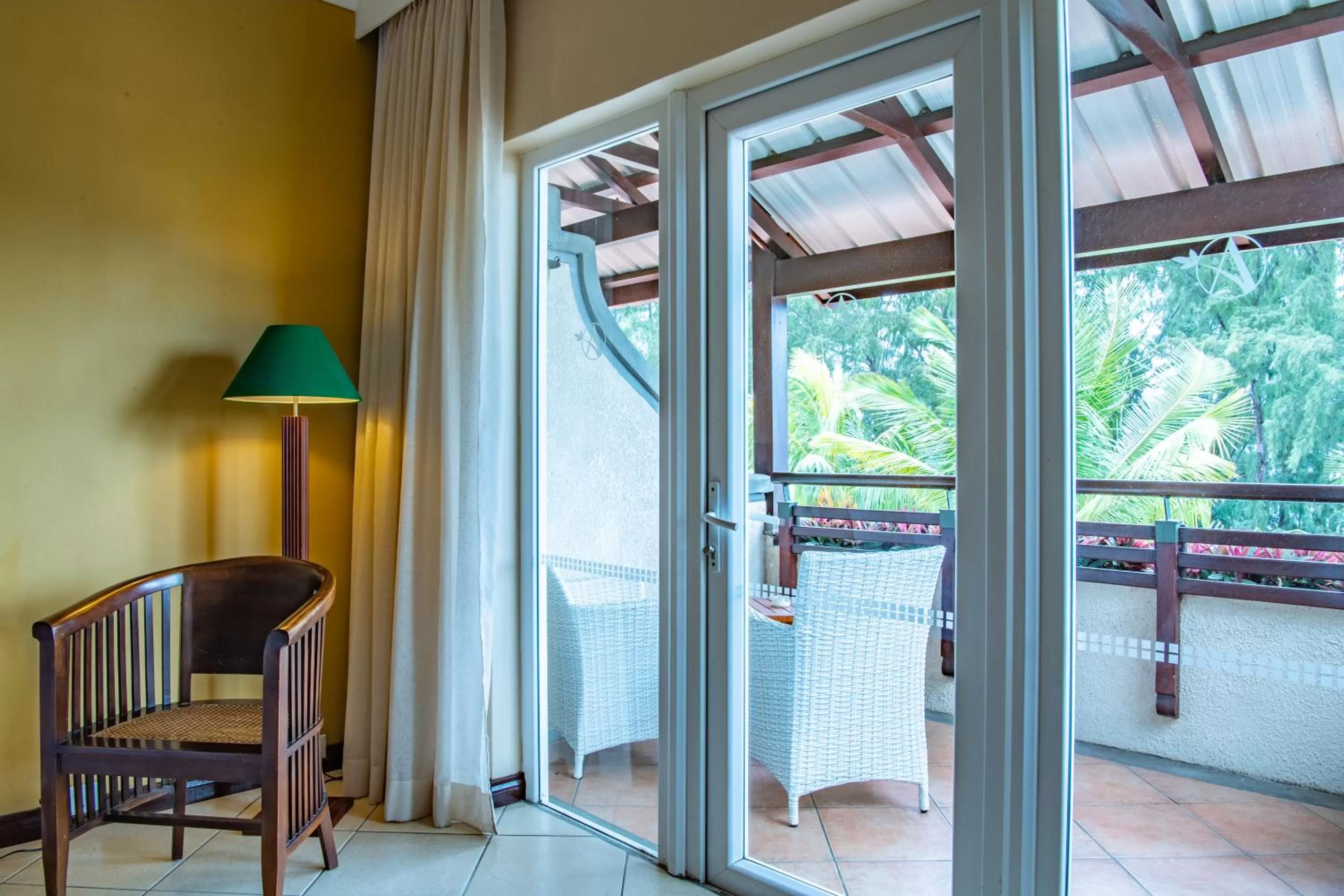 Balcony/Terrace in Aanari Hotel & Spa- Mauritius