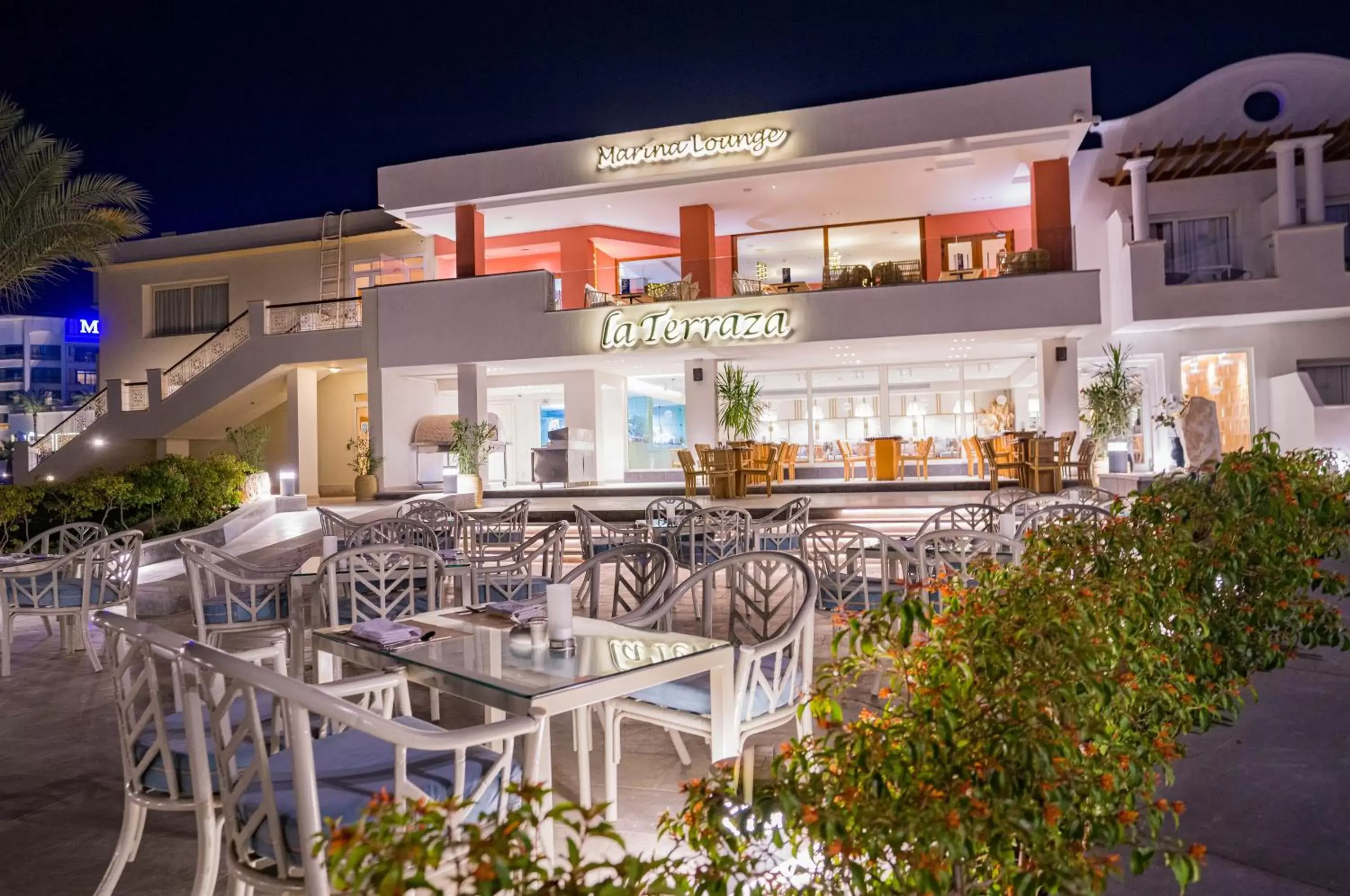 Restaurant/places to eat, Property Building in Marina Sharm Hotel