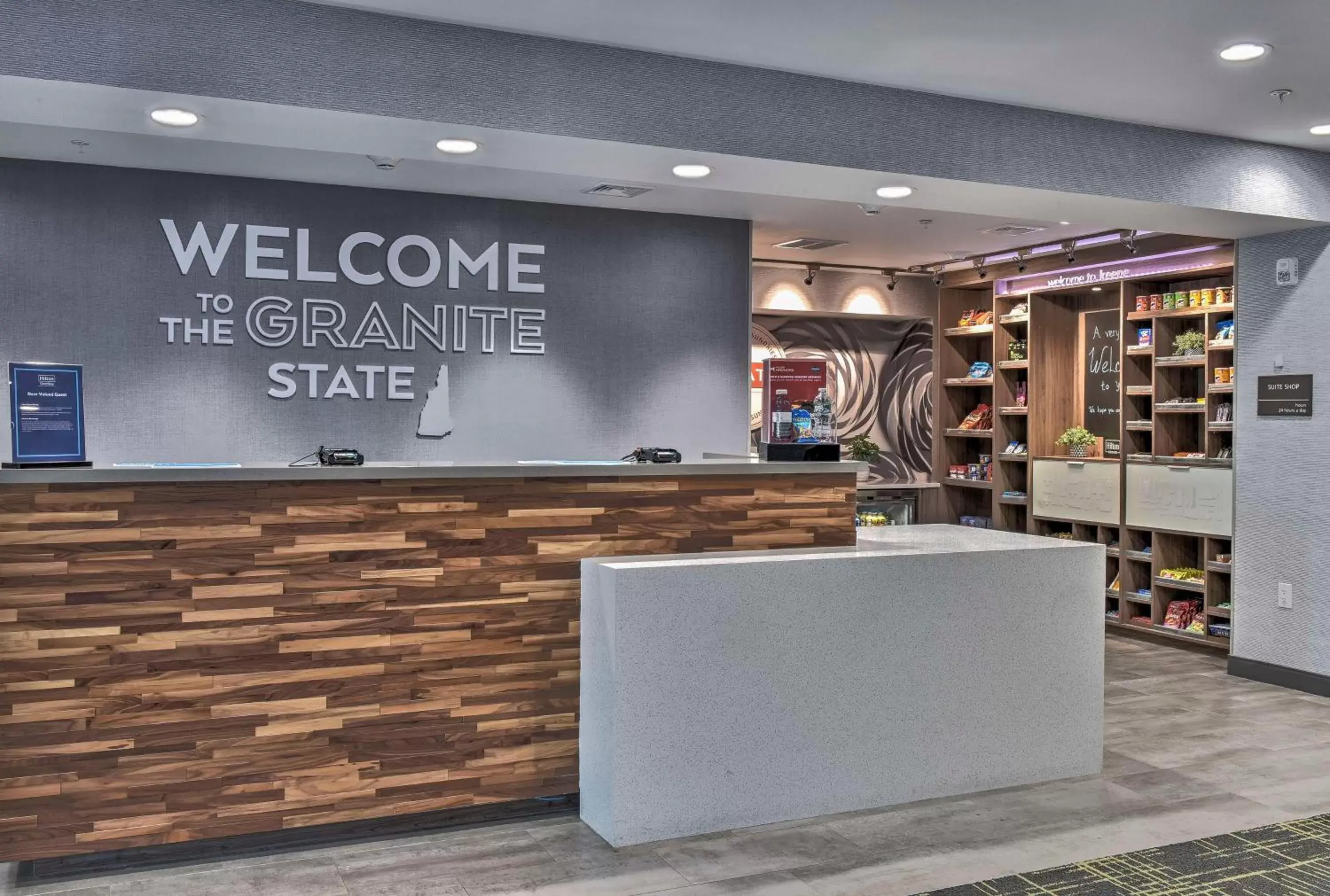 Lobby or reception in Hampton Inn & Suites Keene