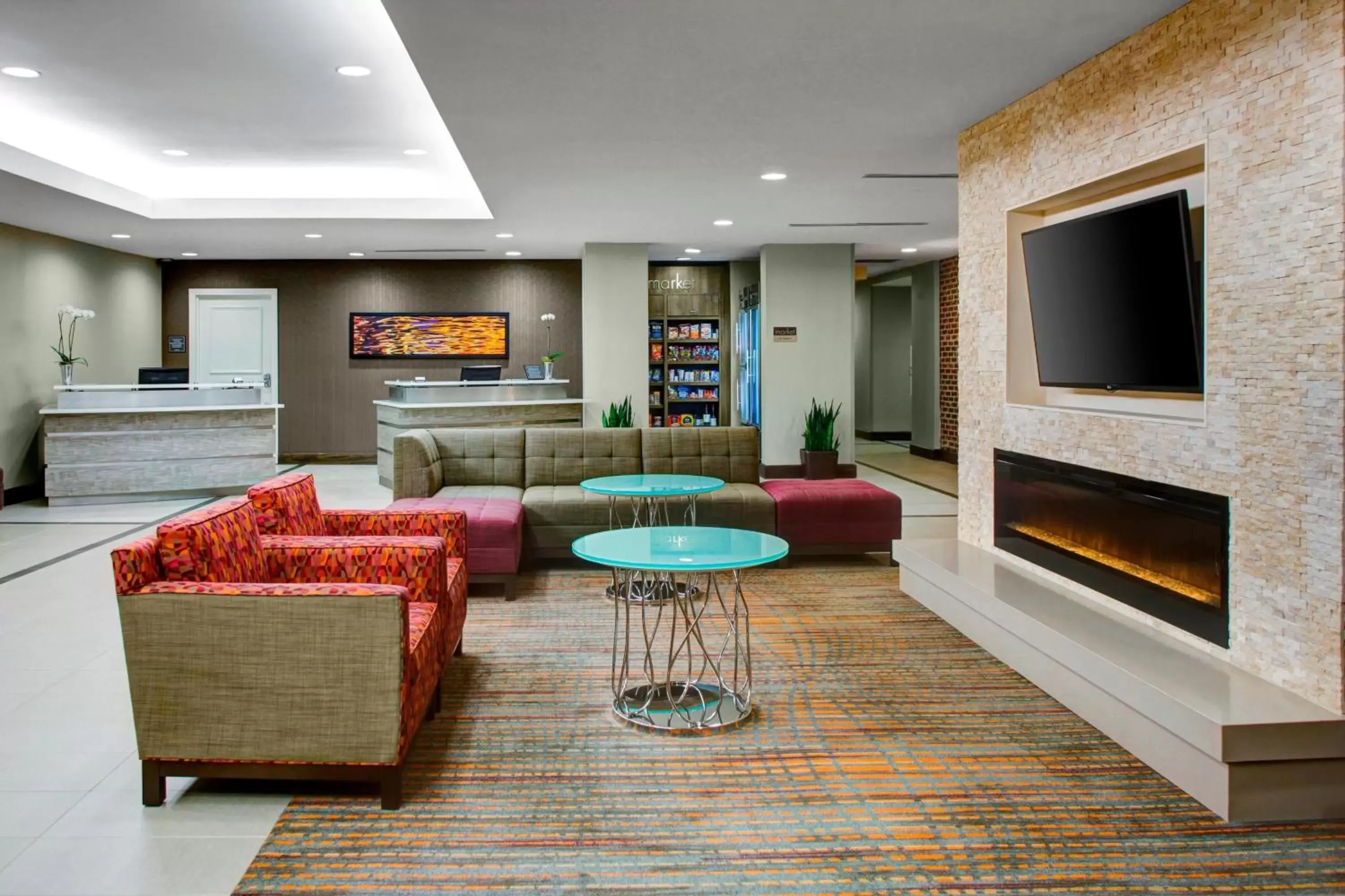 Lobby or reception, Seating Area in Residence Inn Atlanta Midtown 17th Street