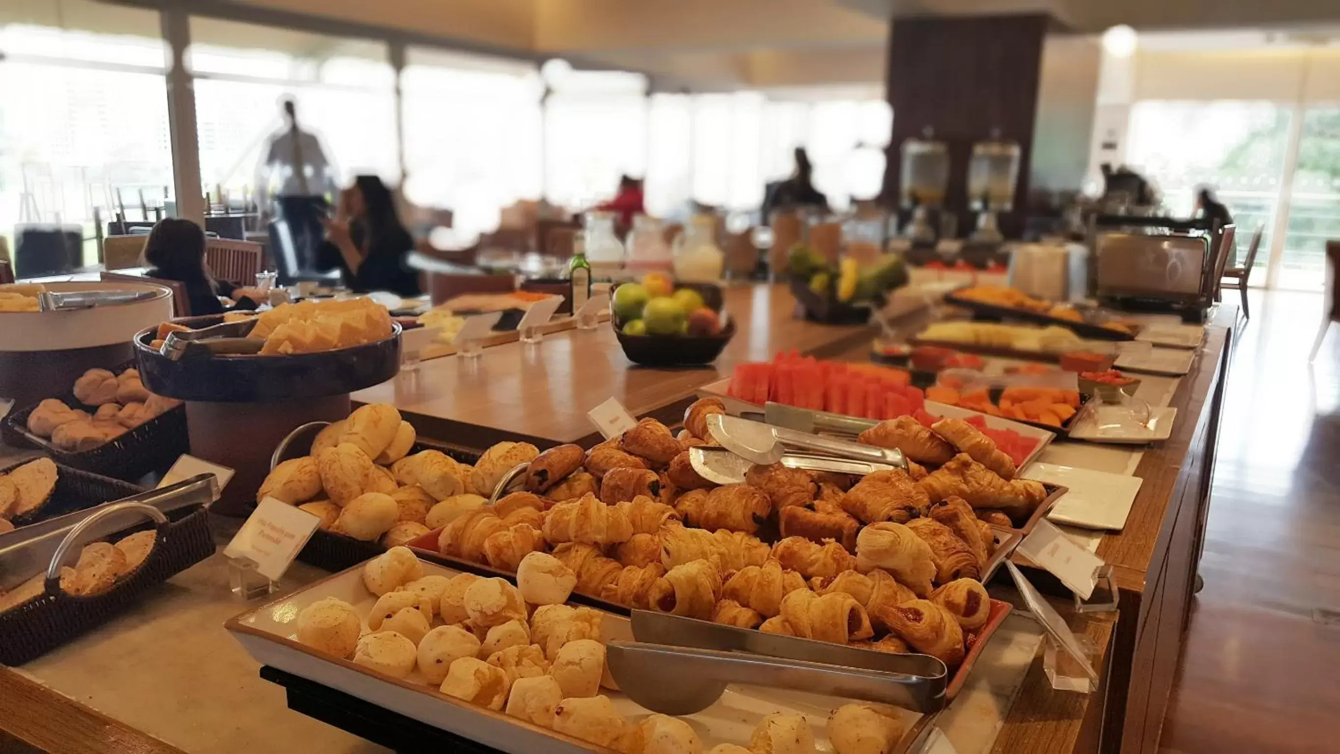 Buffet breakfast in Novotel Sao Paulo Morumbi