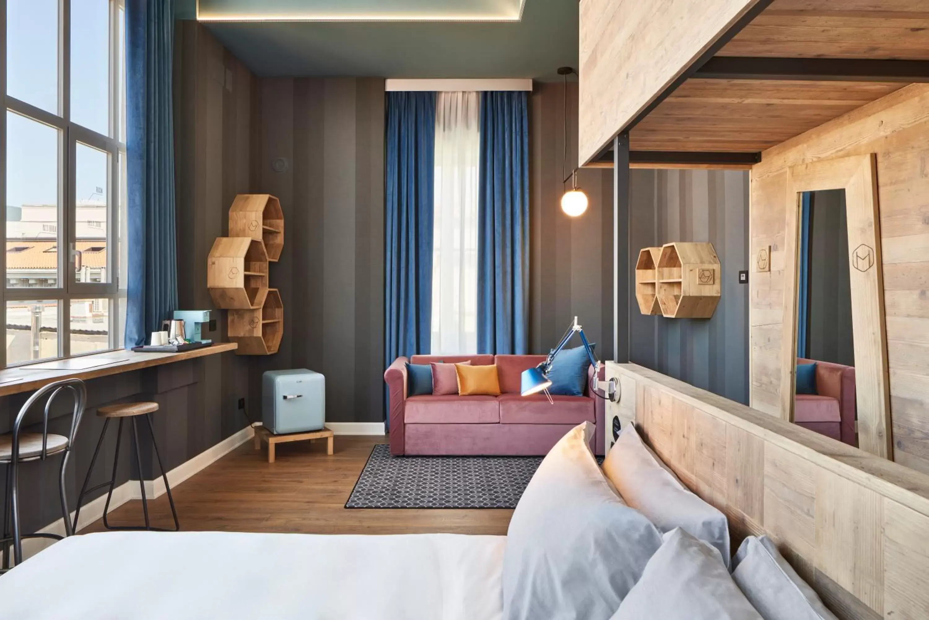 Bedroom in The Modernist Hotel