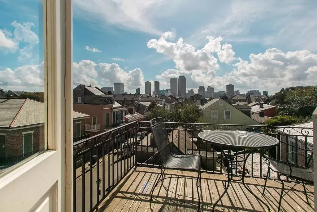 Balcony/Terrace in Lafitte Hotel & Bar