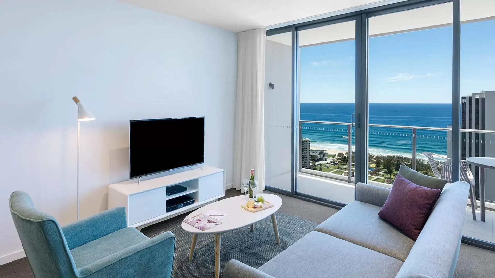 TV and multimedia, Seating Area in Avani Broadbeach Residences