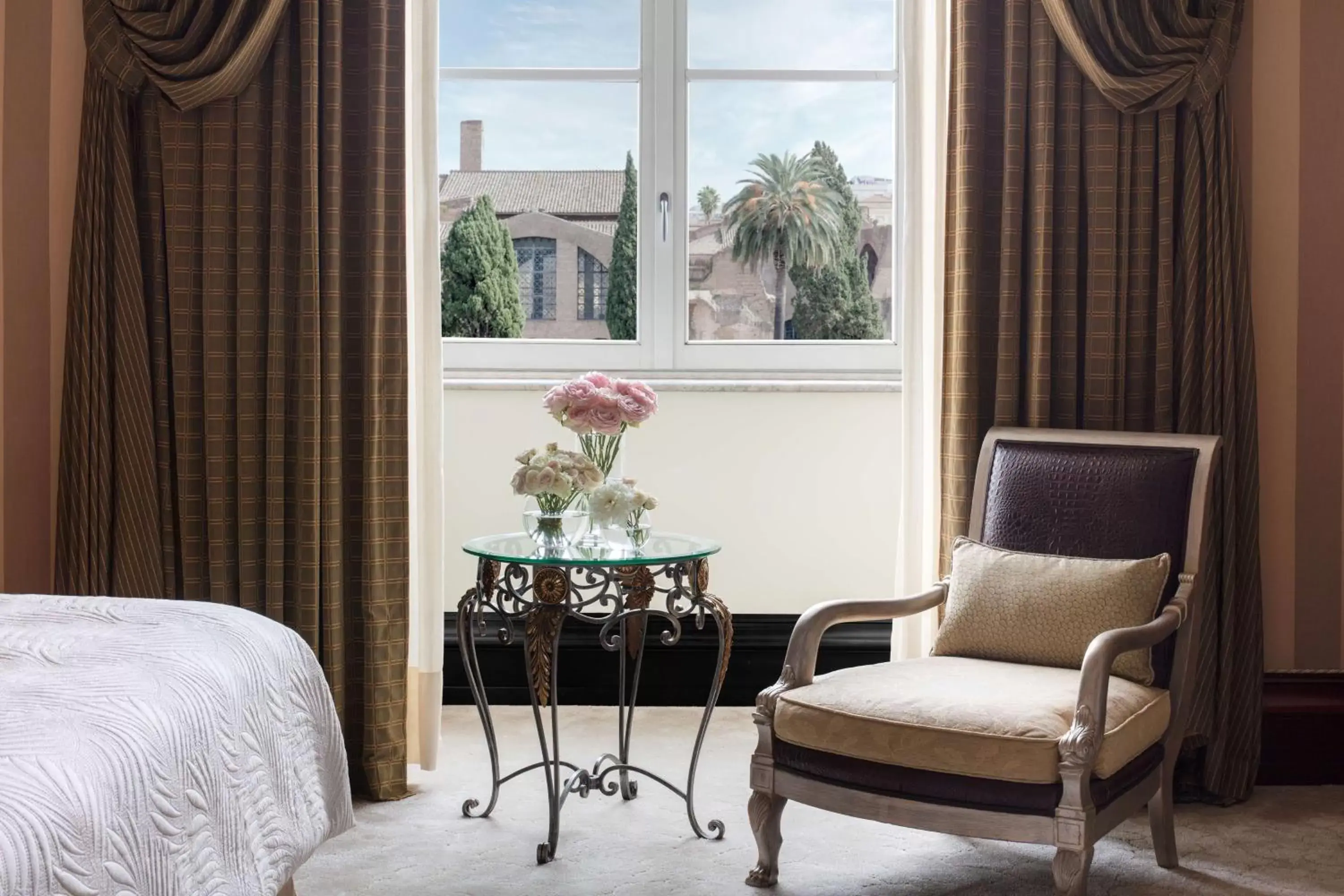 Bedroom, Seating Area in Anantara Palazzo Naiadi Rome Hotel - A Leading Hotel of the World