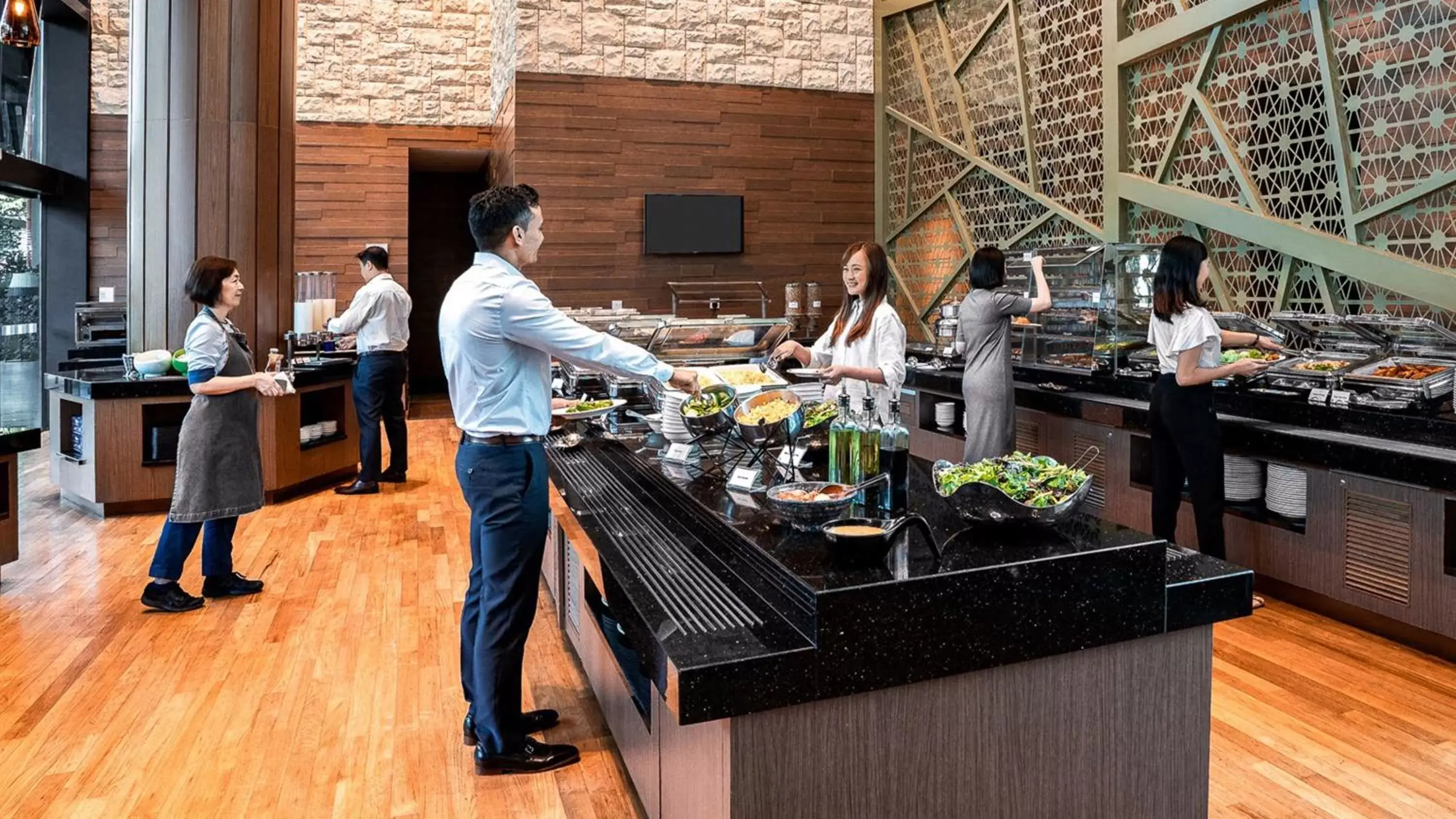 Breakfast in Holiday Inn Express Singapore Clarke Quay by IHG Breakfast in Holiday Inn Express Singapore Clarke Quay by IHG