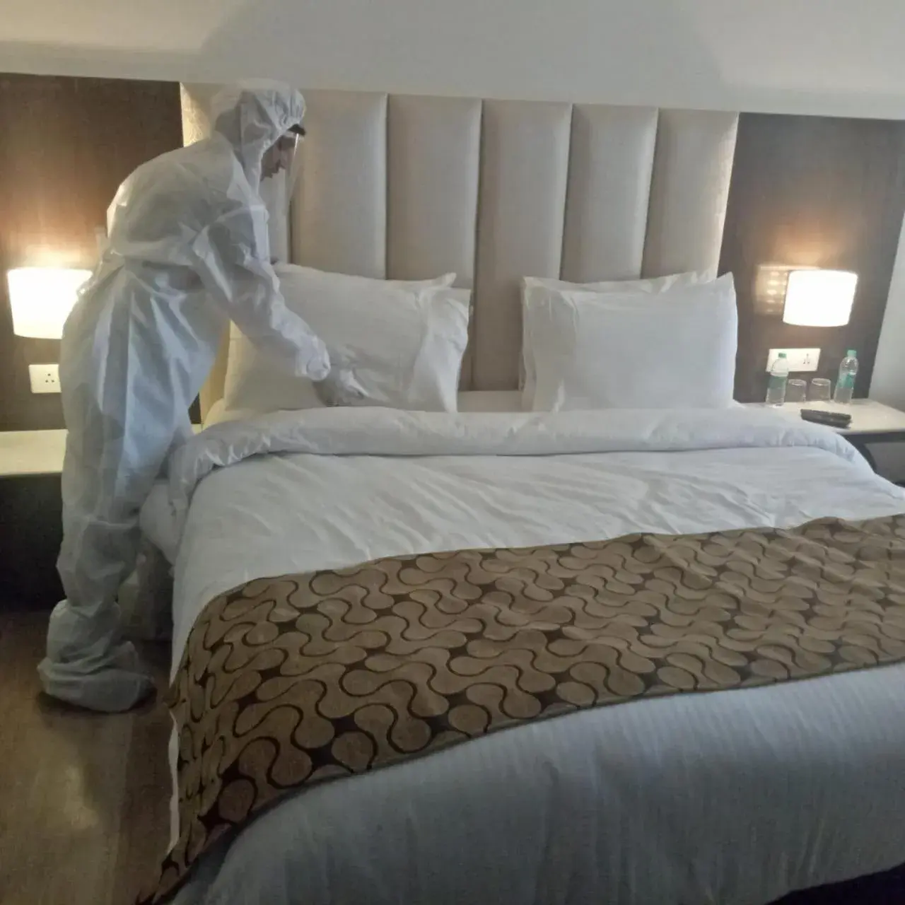 Bed in Renest Jaipur