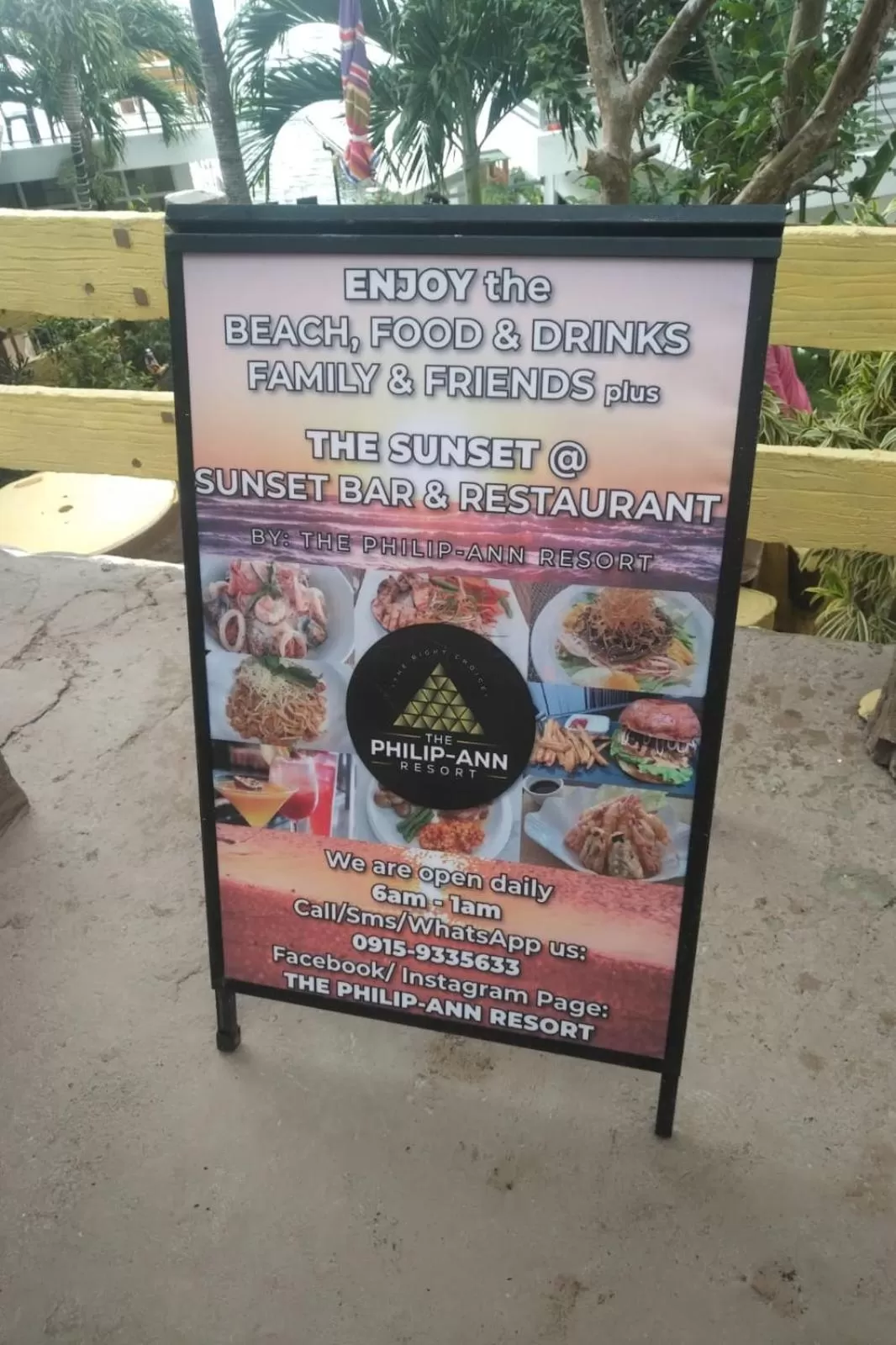 Restaurant/places to eat in The Philip Ann Resort