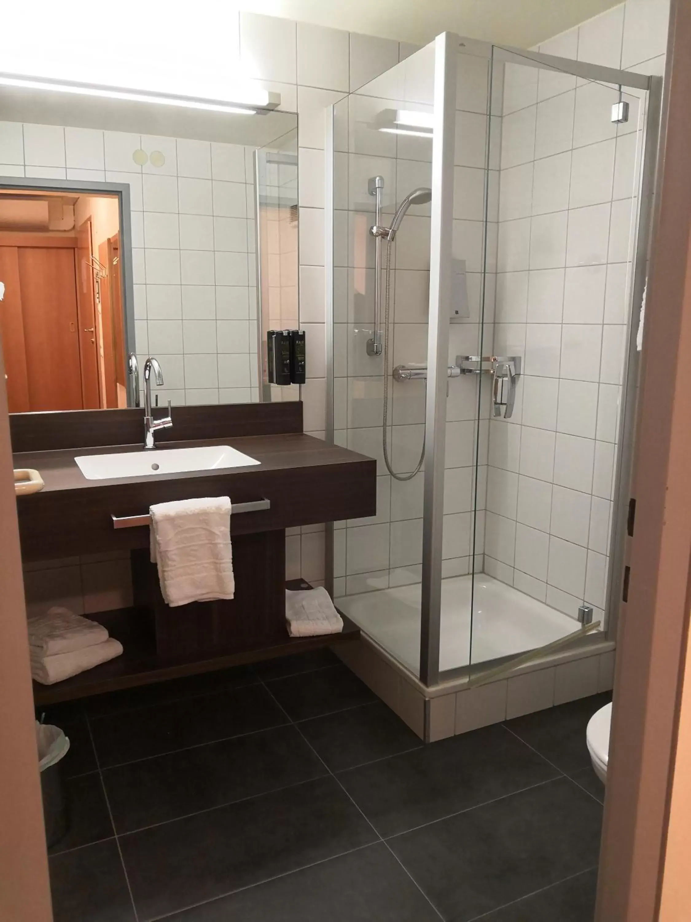 Bathroom in Hotel Messmer