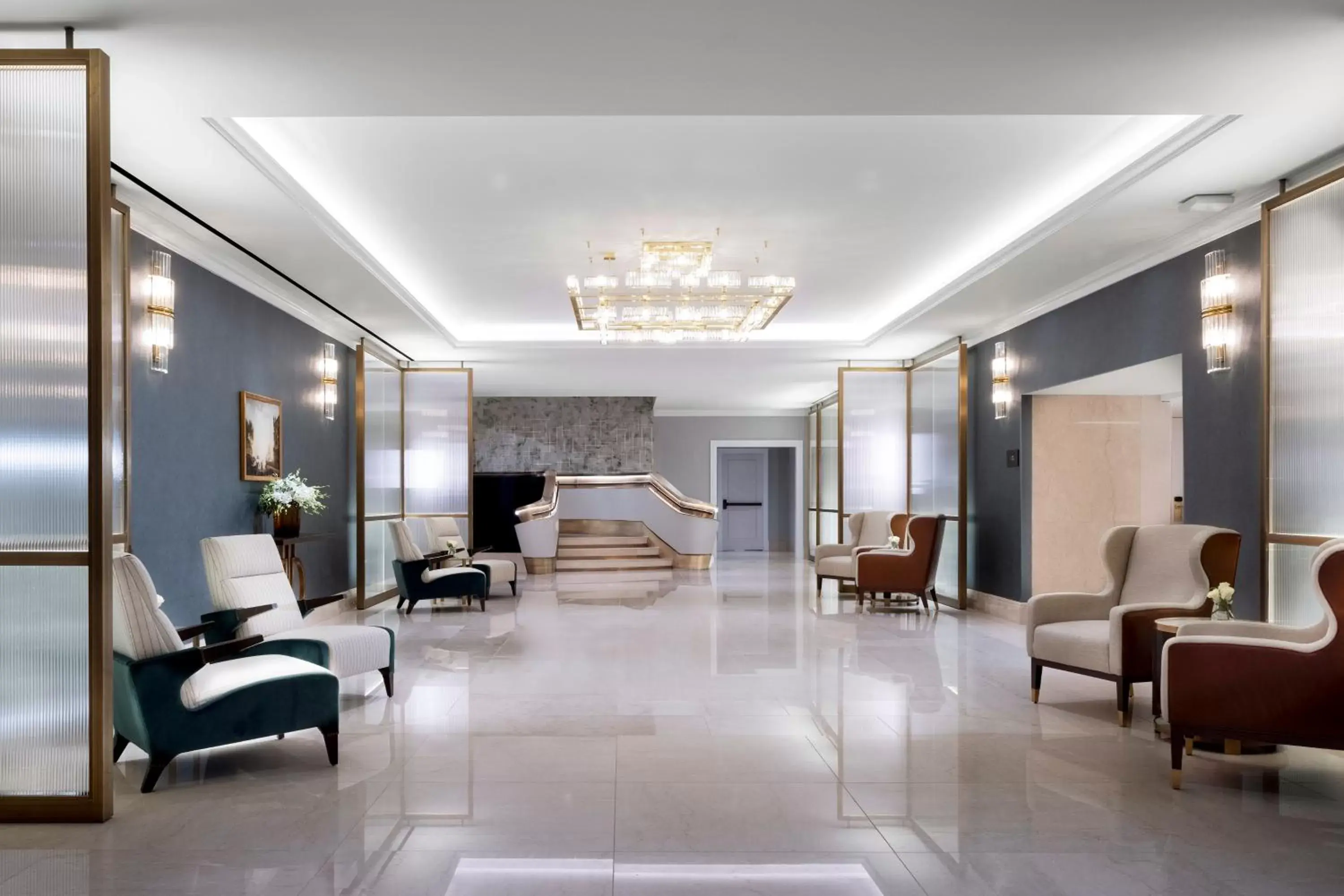 Property building, Lobby/Reception in The Langham, Boston