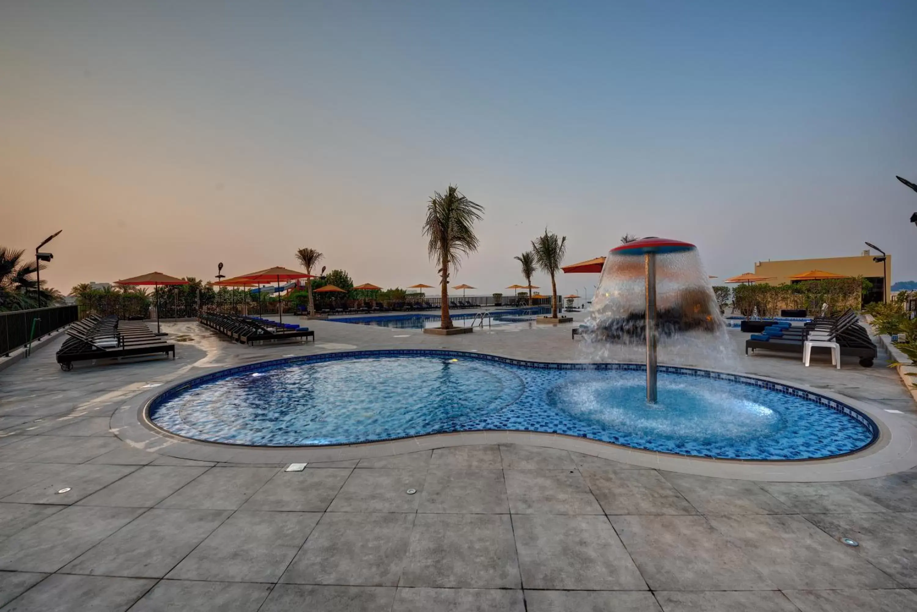 Swimming Pool in City Stay Beach Hotel Apartments - Marjan Island